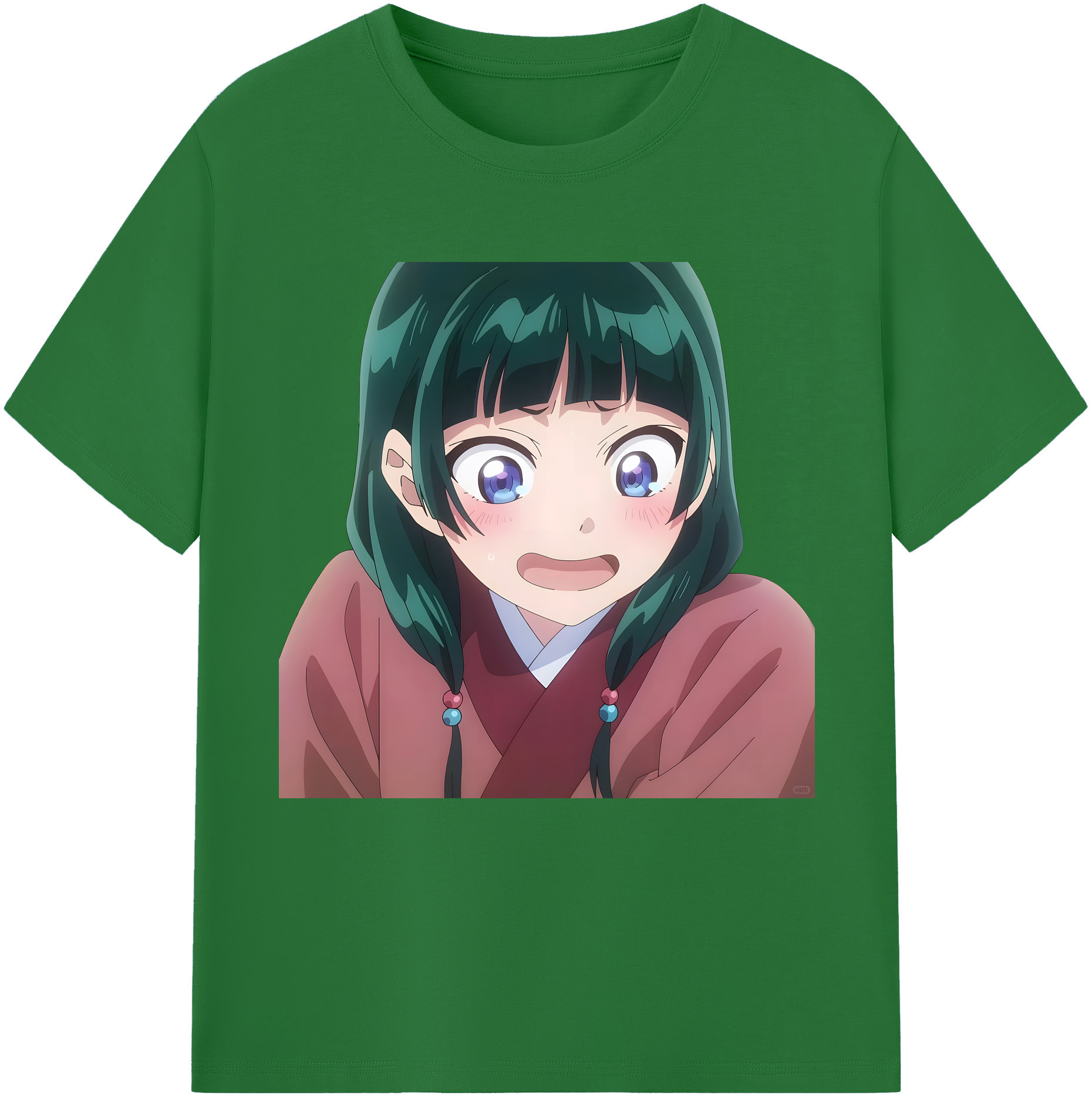 （画像用） 薬屋のひとりごと The Apothecary Diaries 綿100％半袖Tシャツ（フロントプリント）