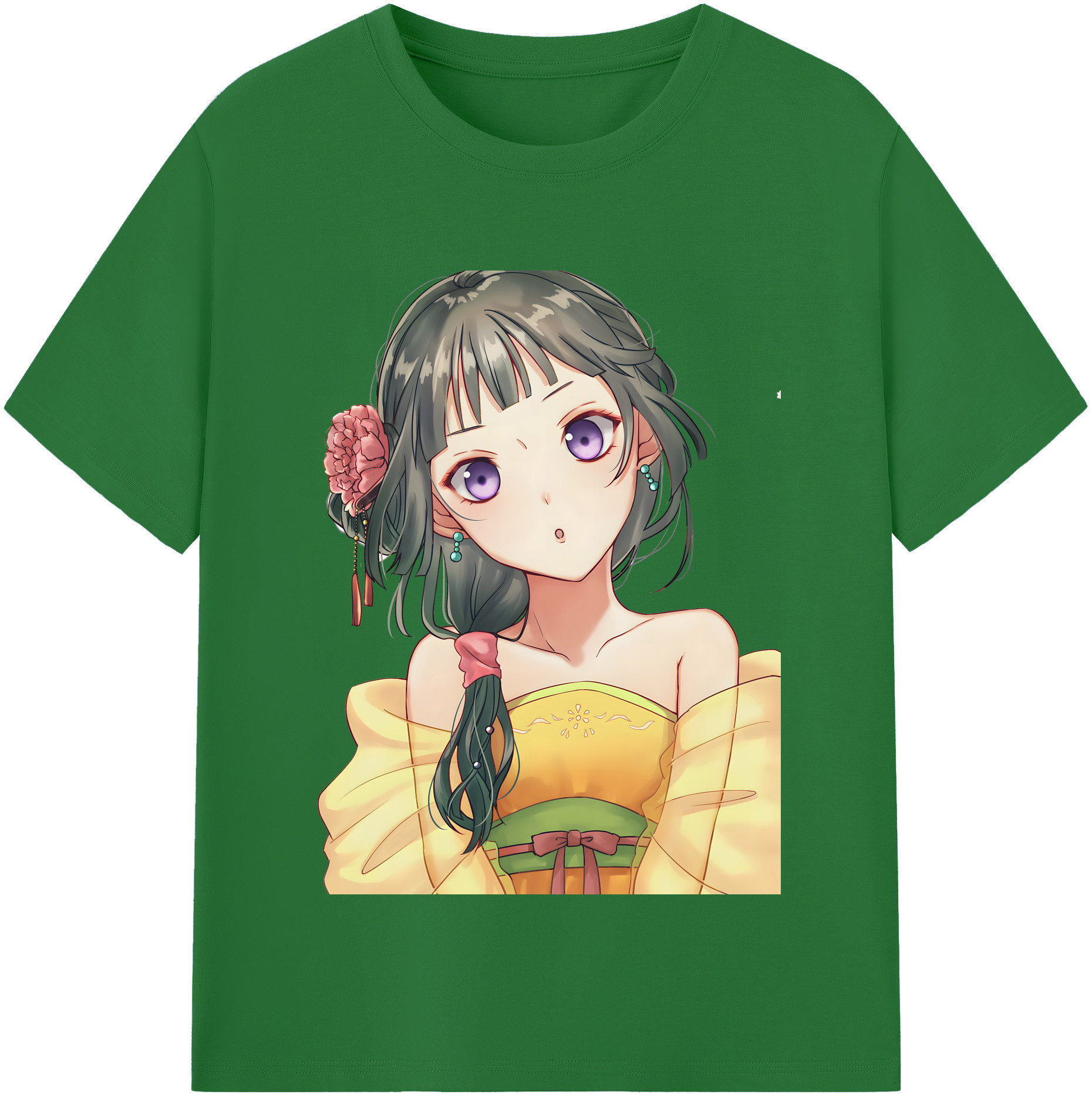 （画像用） 薬屋のひとりごと The Apothecary Diaries 綿100％半袖Tシャツ（フロントプリント）