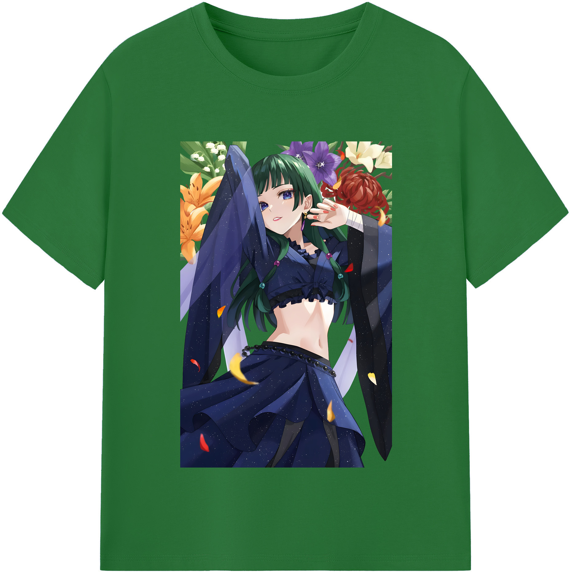 （画像用） 薬屋のひとりごと The Apothecary Diaries 綿100％半袖Tシャツ（フロントプリント）