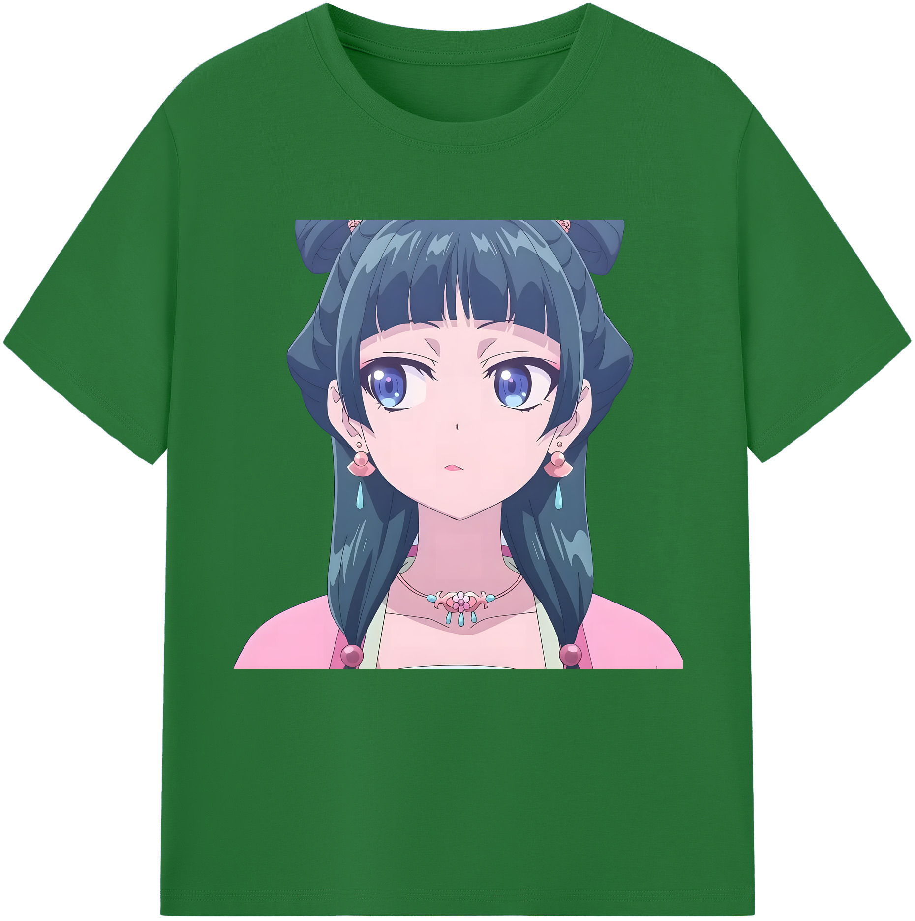 （画像用） 薬屋のひとりごと The Apothecary Diaries 綿100％半袖Tシャツ（フロントプリント）