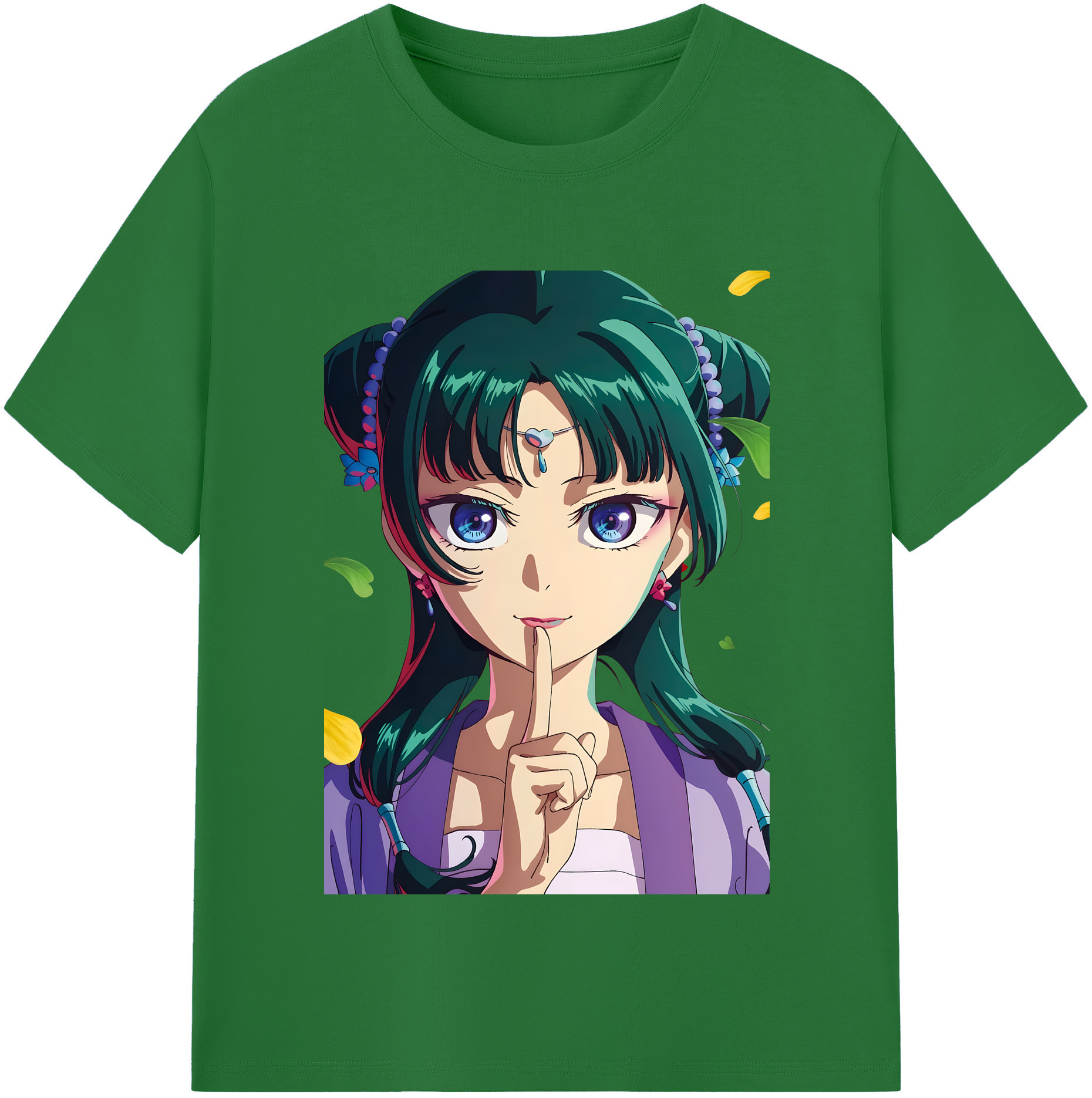 （画像用） 薬屋のひとりごと The Apothecary Diaries 綿100％半袖Tシャツ（フロントプリント）