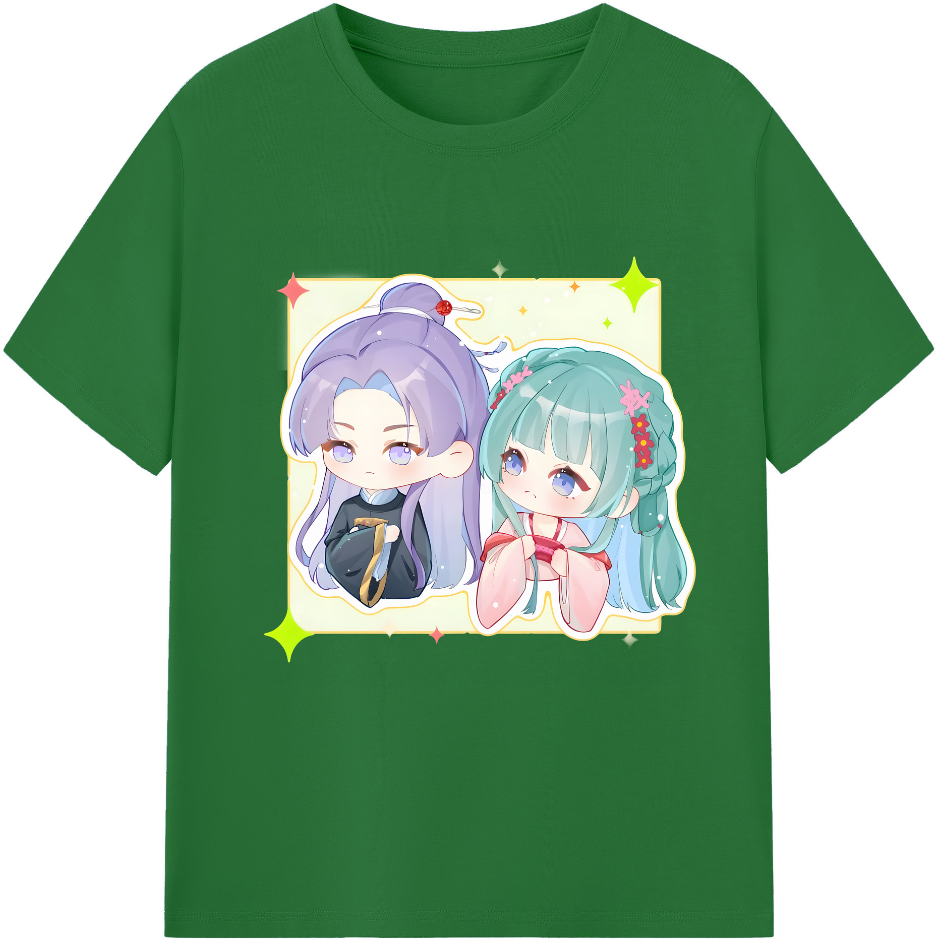 （画像用） 薬屋のひとりごと The Apothecary Diaries 綿100％半袖Tシャツ（フロントプリント）