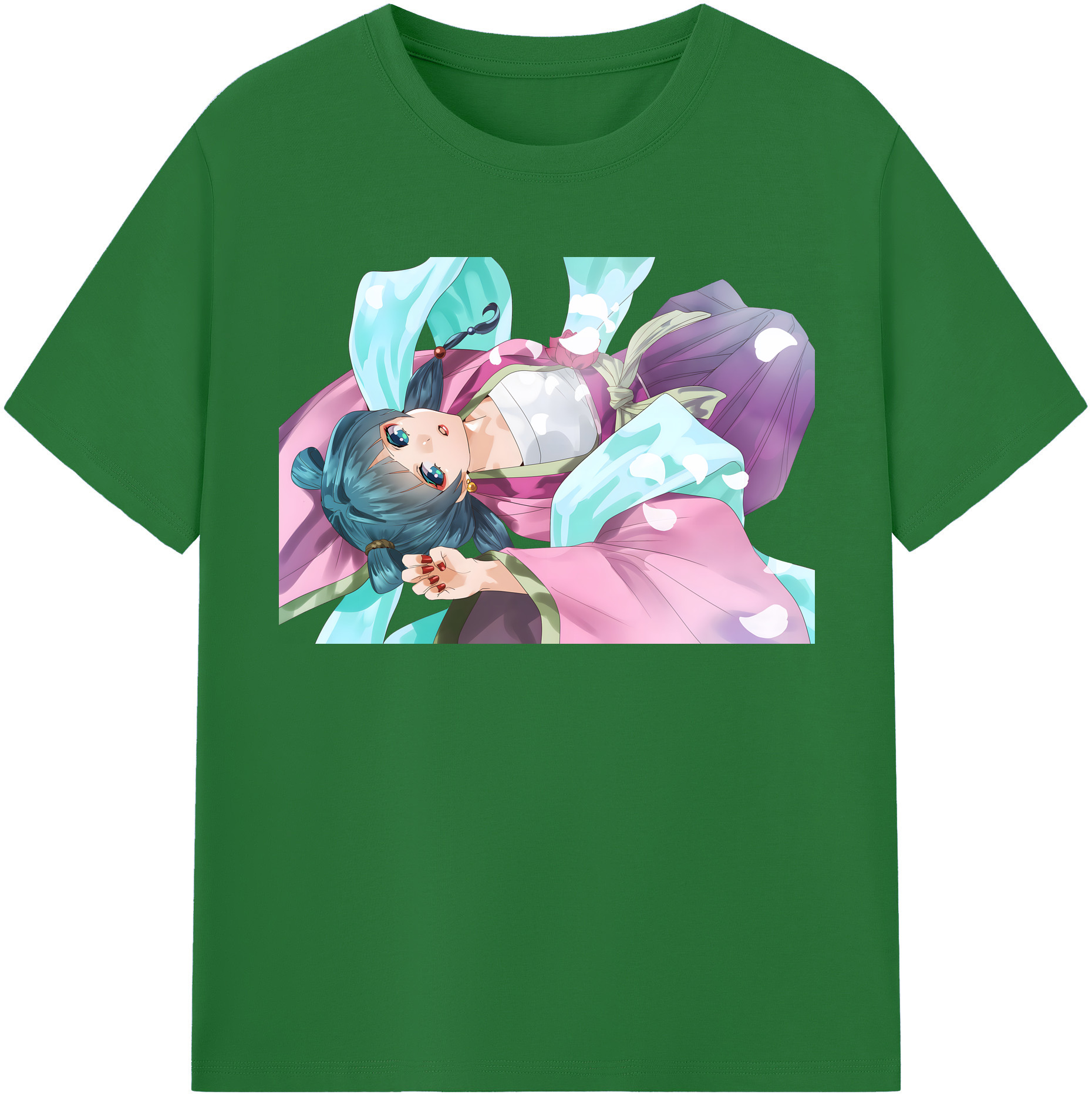 （画像用） 薬屋のひとりごと The Apothecary Diaries 綿100％半袖Tシャツ（フロントプリント）