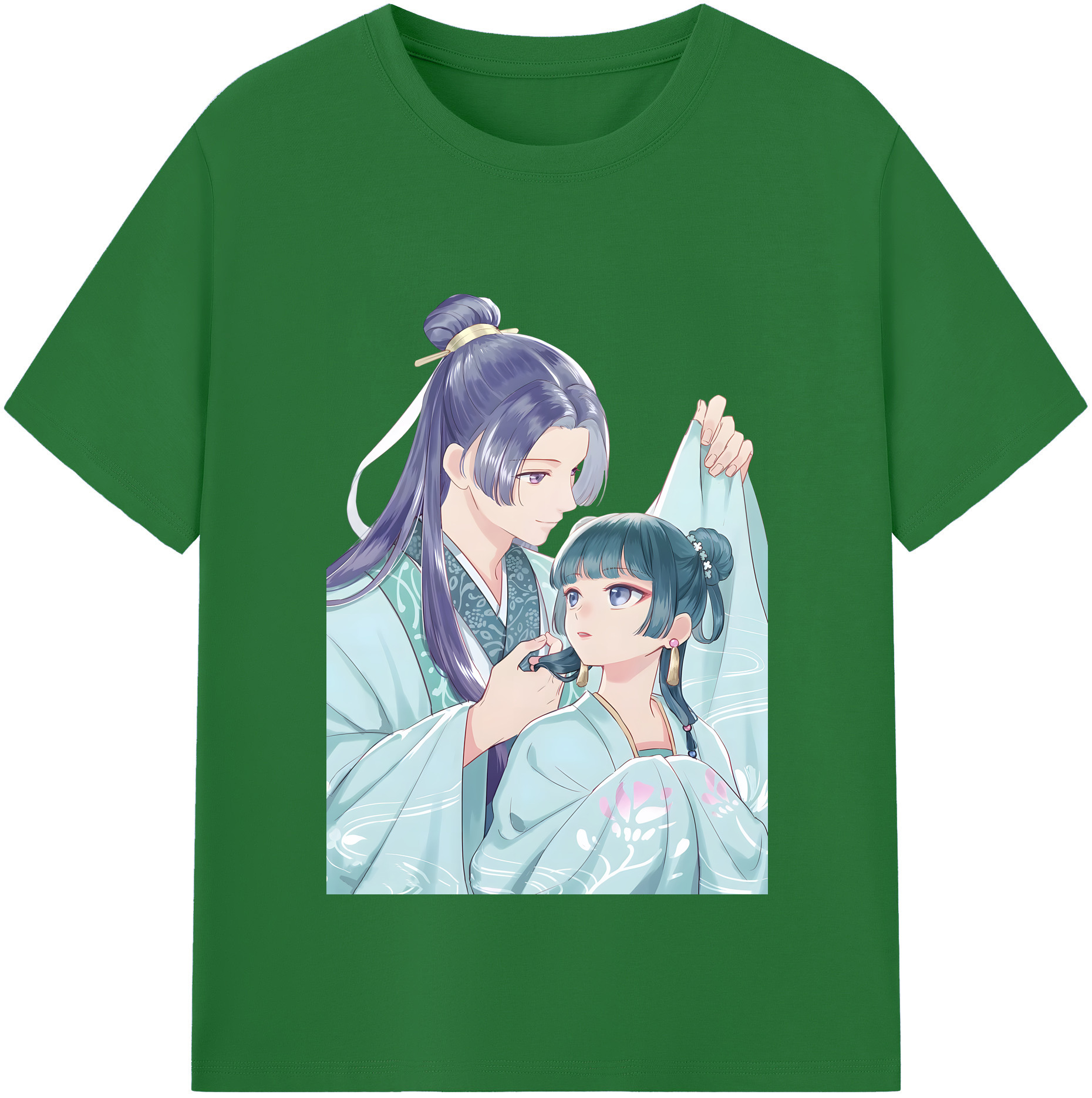 （画像用） 薬屋のひとりごと The Apothecary Diaries 綿100％半袖Tシャツ（フロントプリント）