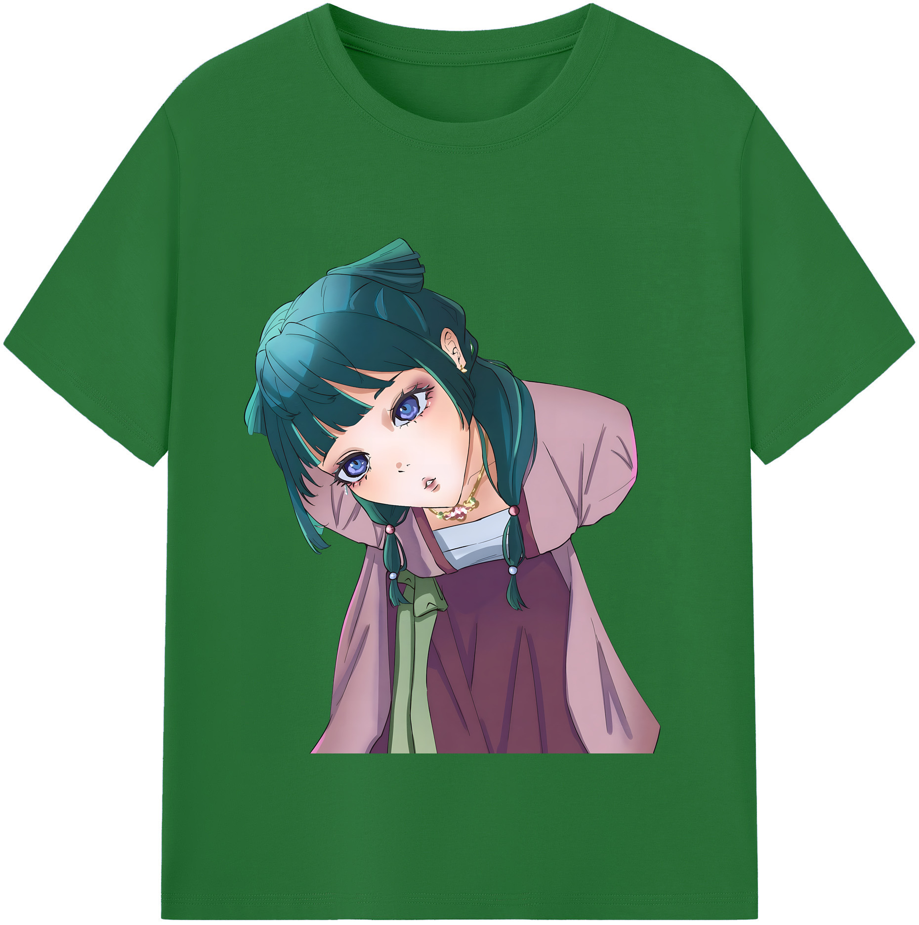 （画像用） 薬屋のひとりごと The Apothecary Diaries 綿100％半袖Tシャツ（フロントプリント）
