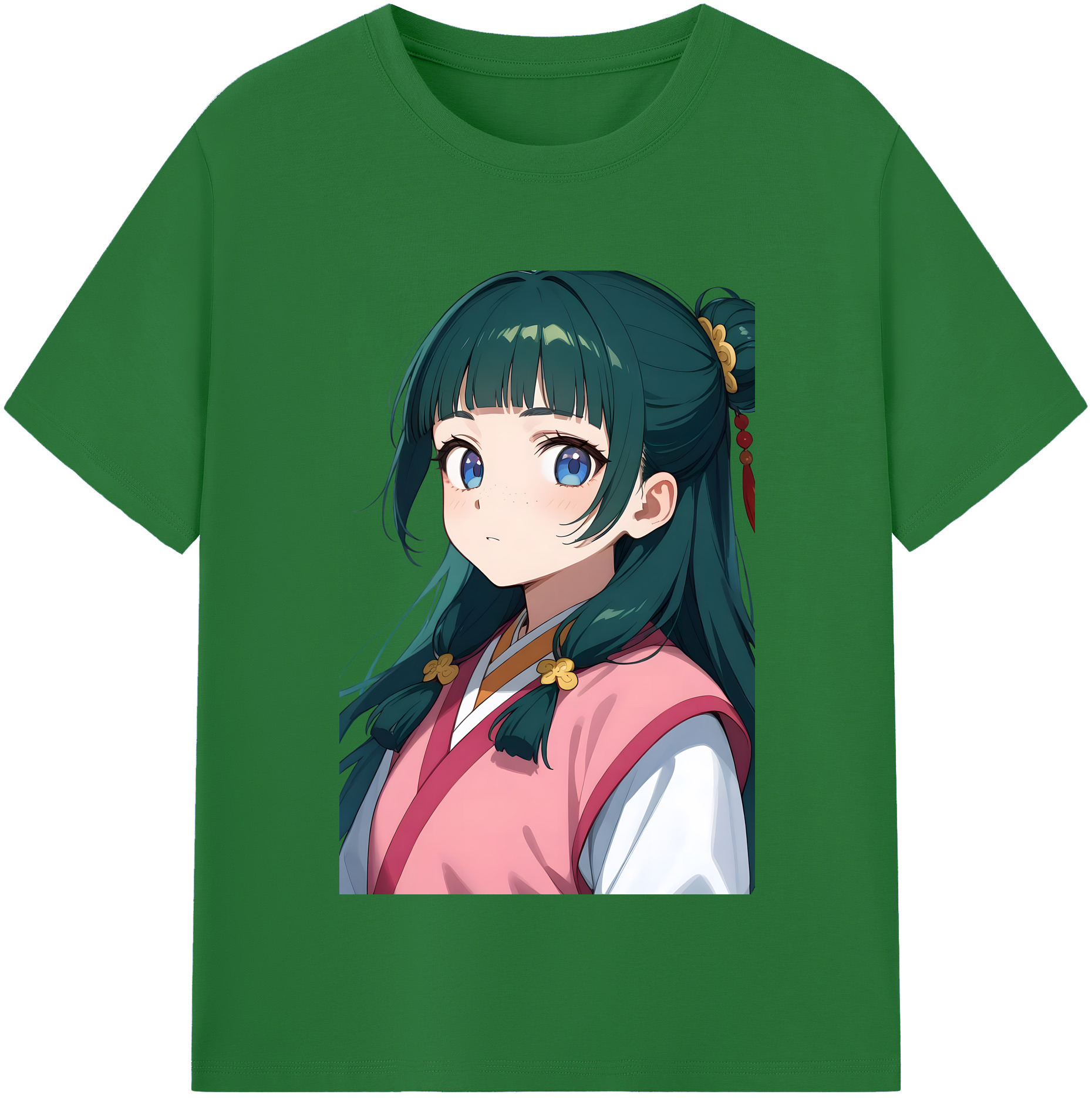 （画像用） 薬屋のひとりごと The Apothecary Diaries 綿100％半袖Tシャツ（フロントプリント）