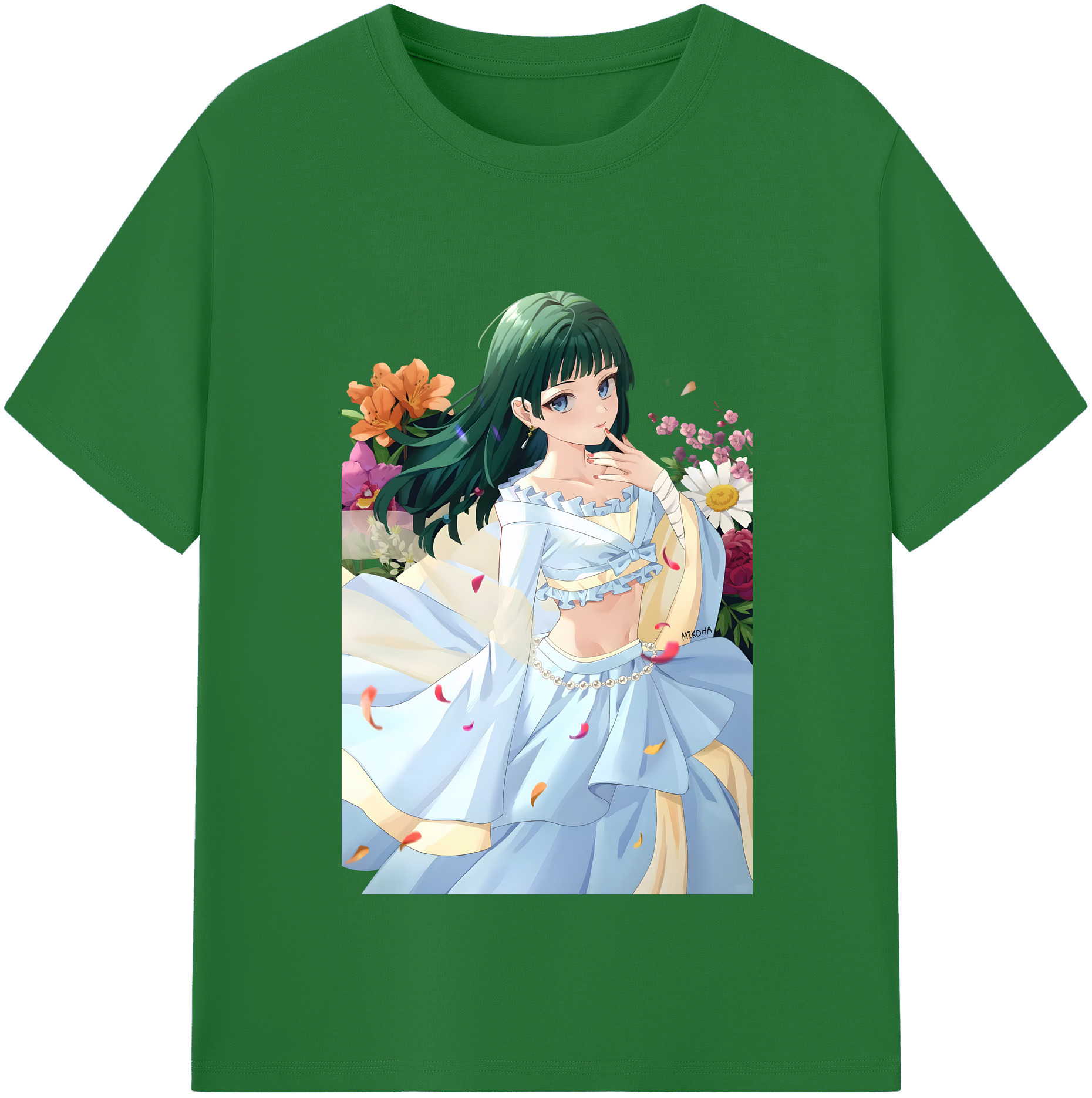（画像用） 薬屋のひとりごと The Apothecary Diaries 綿100％半袖Tシャツ（フロントプリント）
