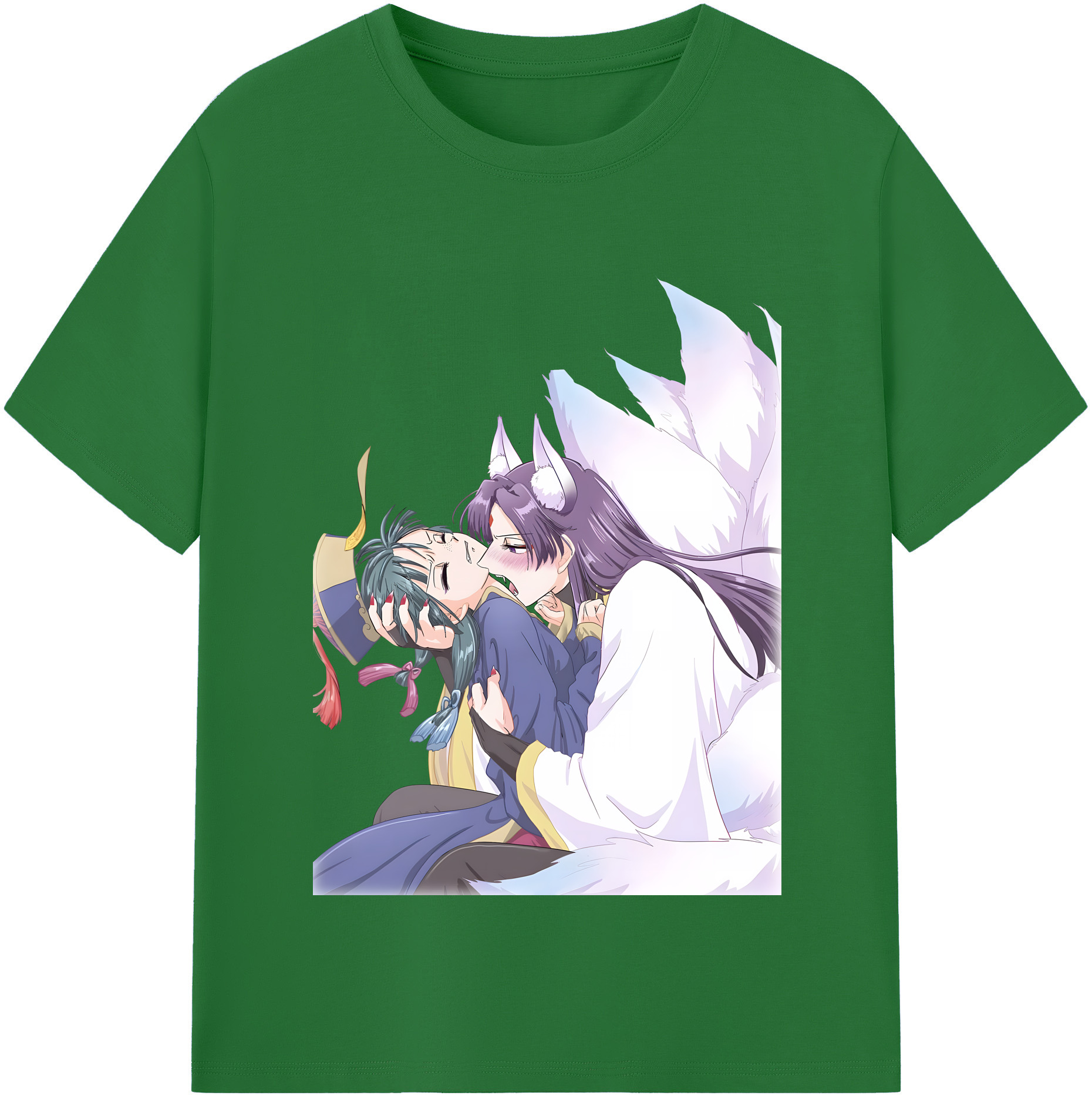 （画像用） 薬屋のひとりごと The Apothecary Diaries 綿100％半袖Tシャツ（フロントプリント）