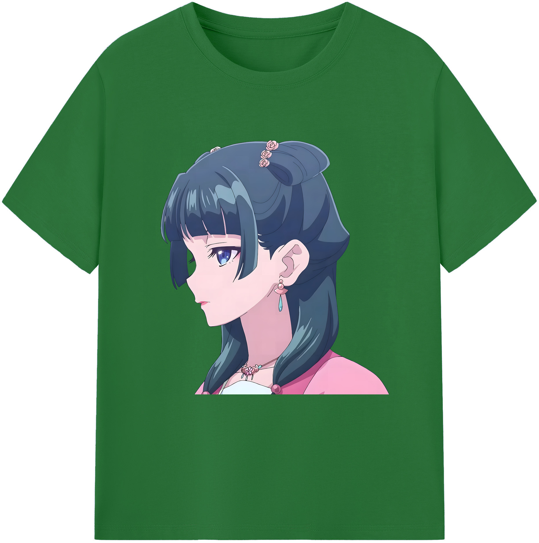 （画像用） 薬屋のひとりごと The Apothecary Diaries 綿100％半袖Tシャツ（フロントプリント）