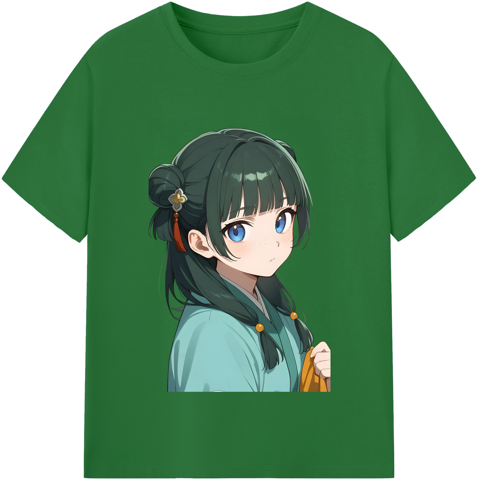 （画像用） 薬屋のひとりごと The Apothecary Diaries 綿100％半袖Tシャツ（フロントプリント）