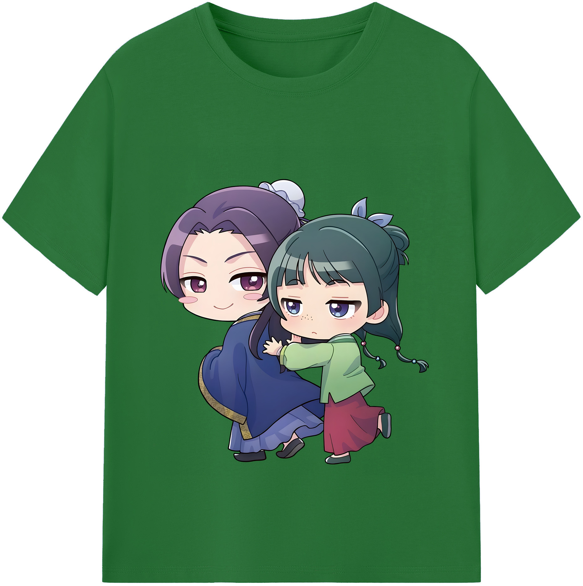 （画像用） 薬屋のひとりごと The Apothecary Diaries 綿100％半袖Tシャツ（フロントプリント）
