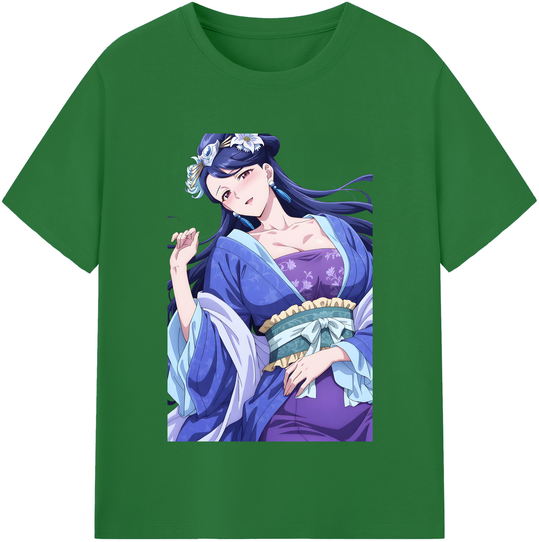 （画像用） 薬屋のひとりごと The Apothecary Diaries 綿100％半袖Tシャツ（フロントプリント）