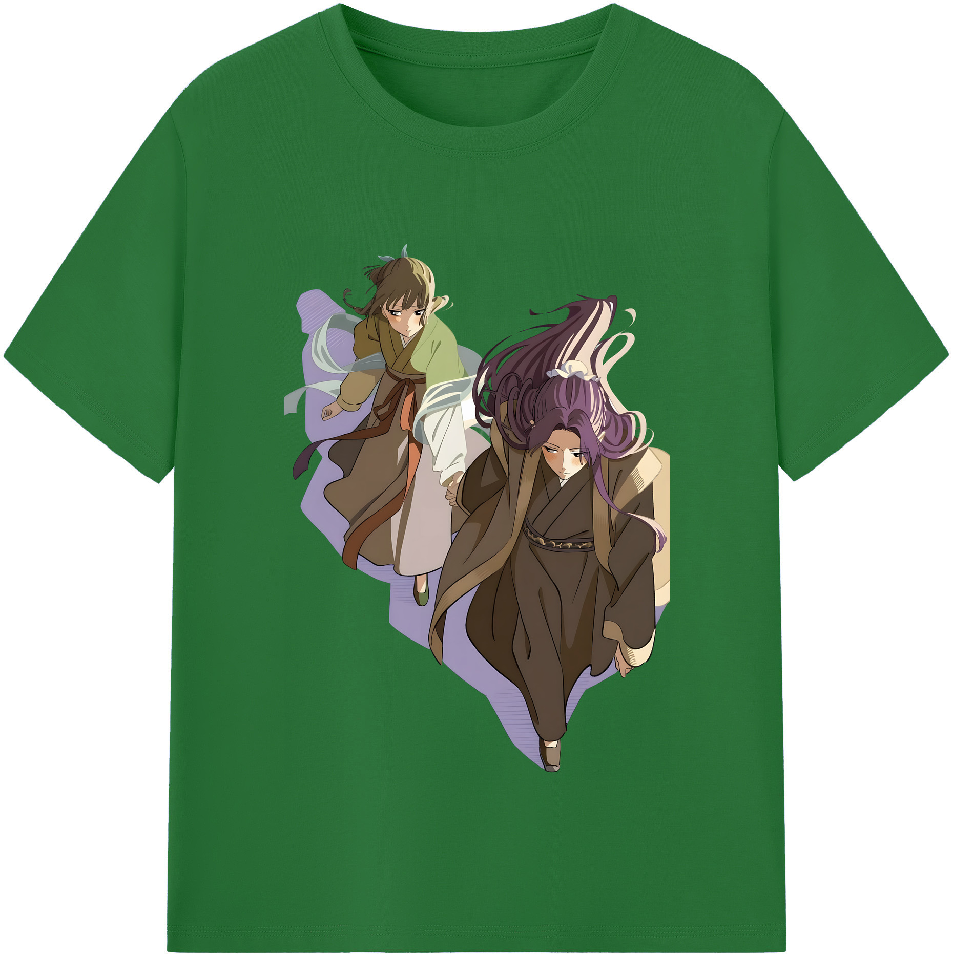 （画像用） 薬屋のひとりごと The Apothecary Diaries 綿100％半袖Tシャツ（フロントプリント）