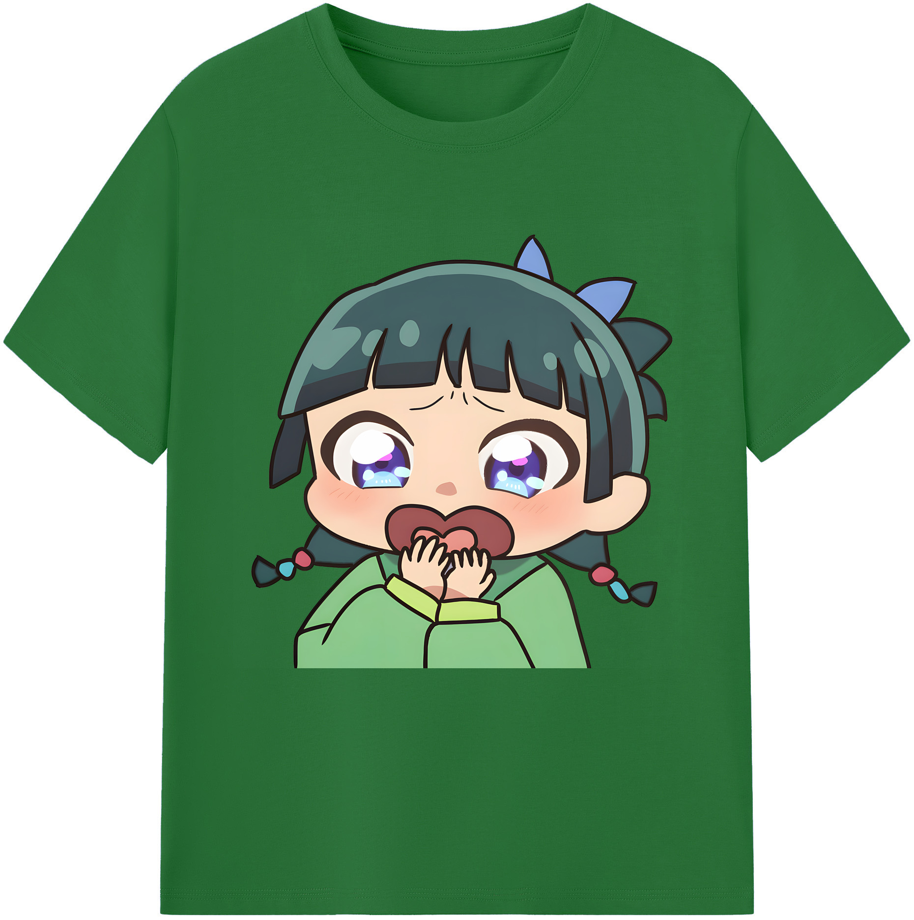 （画像用） 薬屋のひとりごと The Apothecary Diaries 綿100％半袖Tシャツ（フロントプリント）