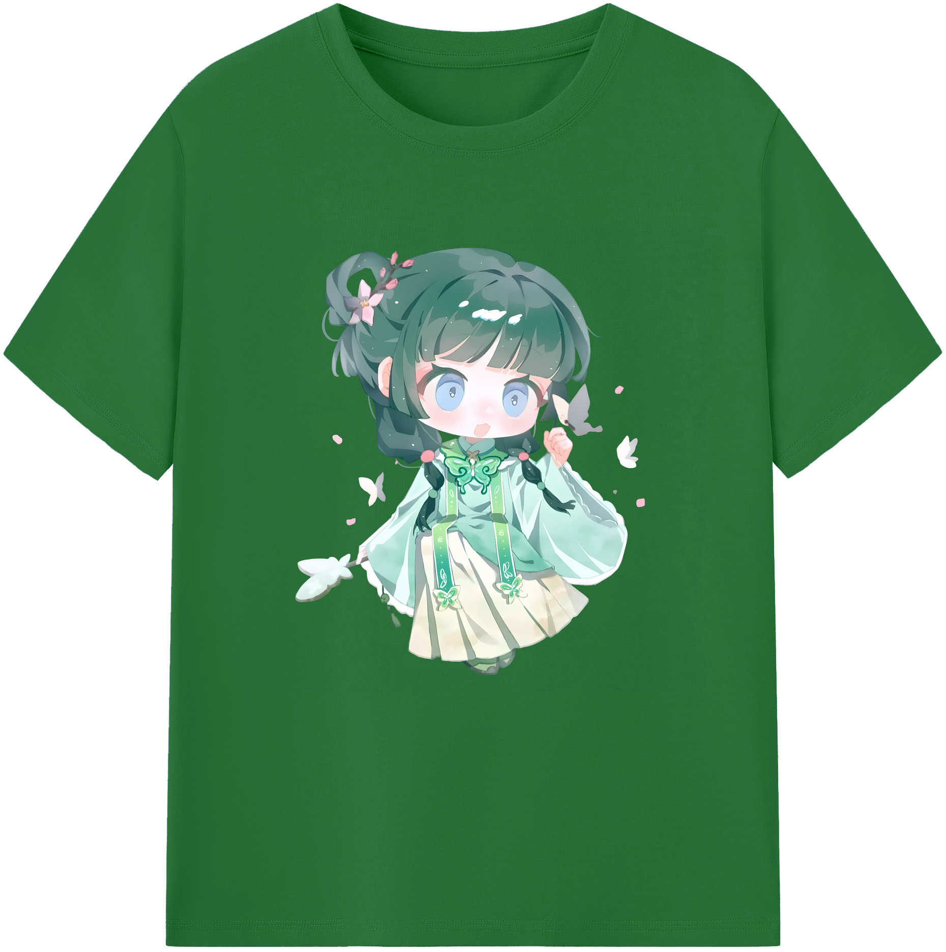 （画像用） 薬屋のひとりごと The Apothecary Diaries 綿100％半袖Tシャツ（フロントプリント）