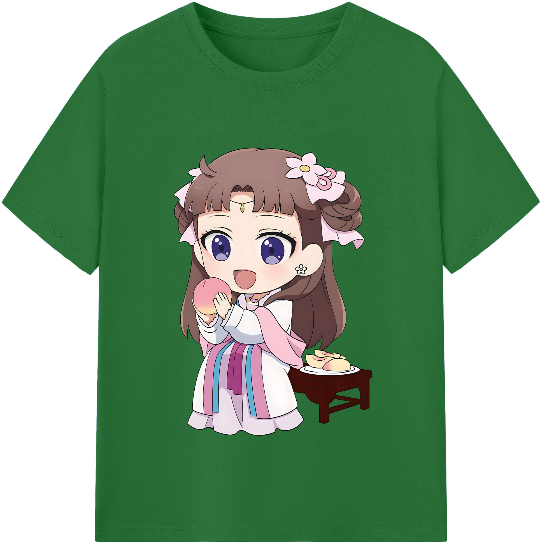 （画像用） 薬屋のひとりごと The Apothecary Diaries 綿100％半袖Tシャツ（フロントプリント）