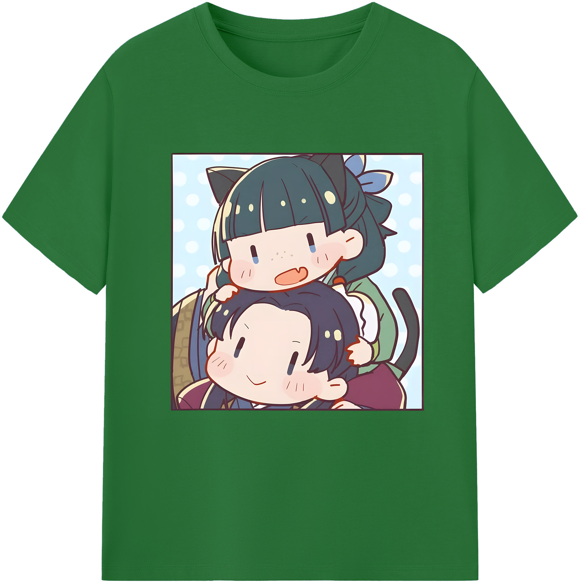 （画像用） 薬屋のひとりごと The Apothecary Diaries 綿100％半袖Tシャツ（フロントプリント）