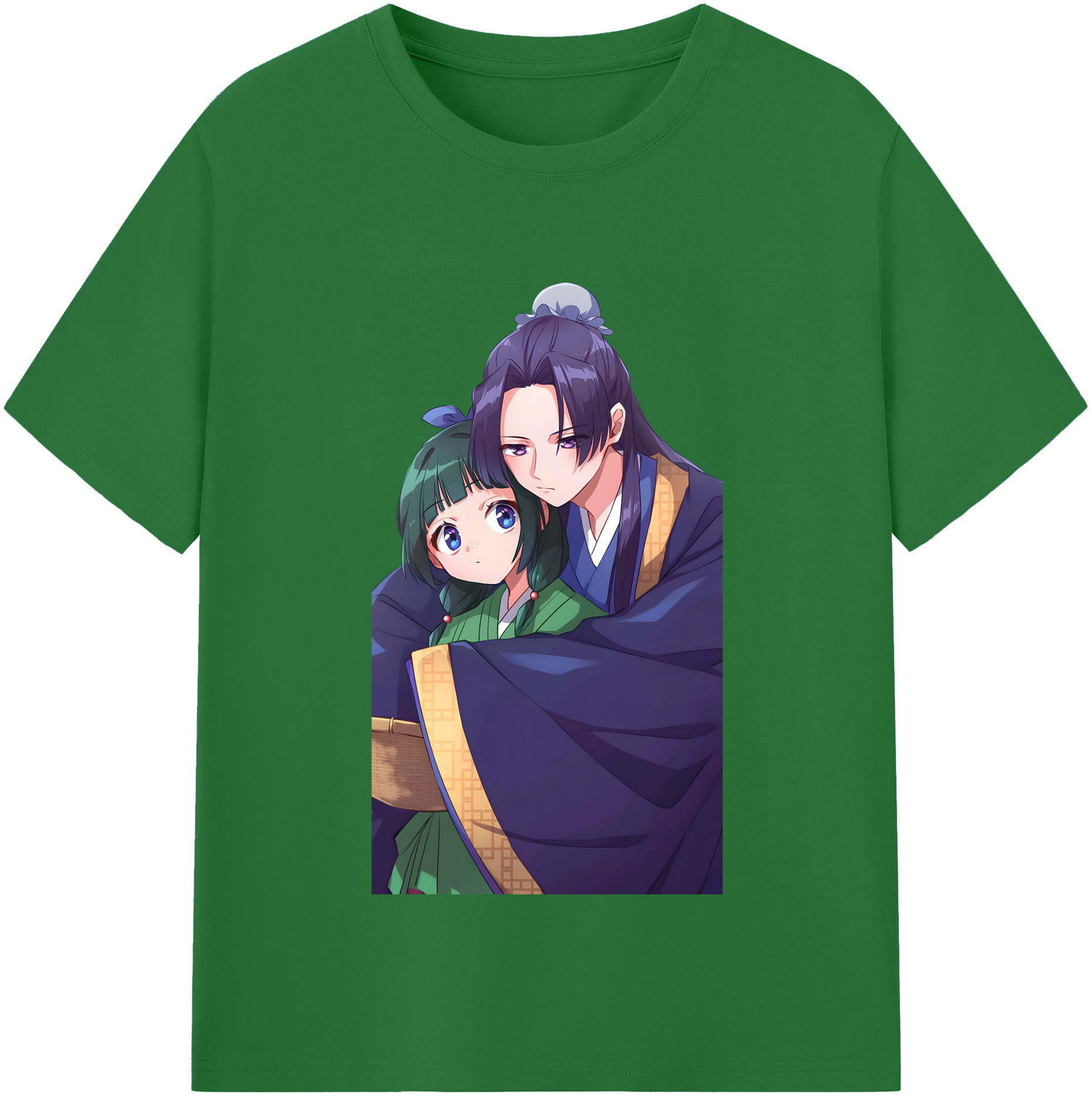 （画像用） 薬屋のひとりごと The Apothecary Diaries 綿100％半袖Tシャツ（フロントプリント）