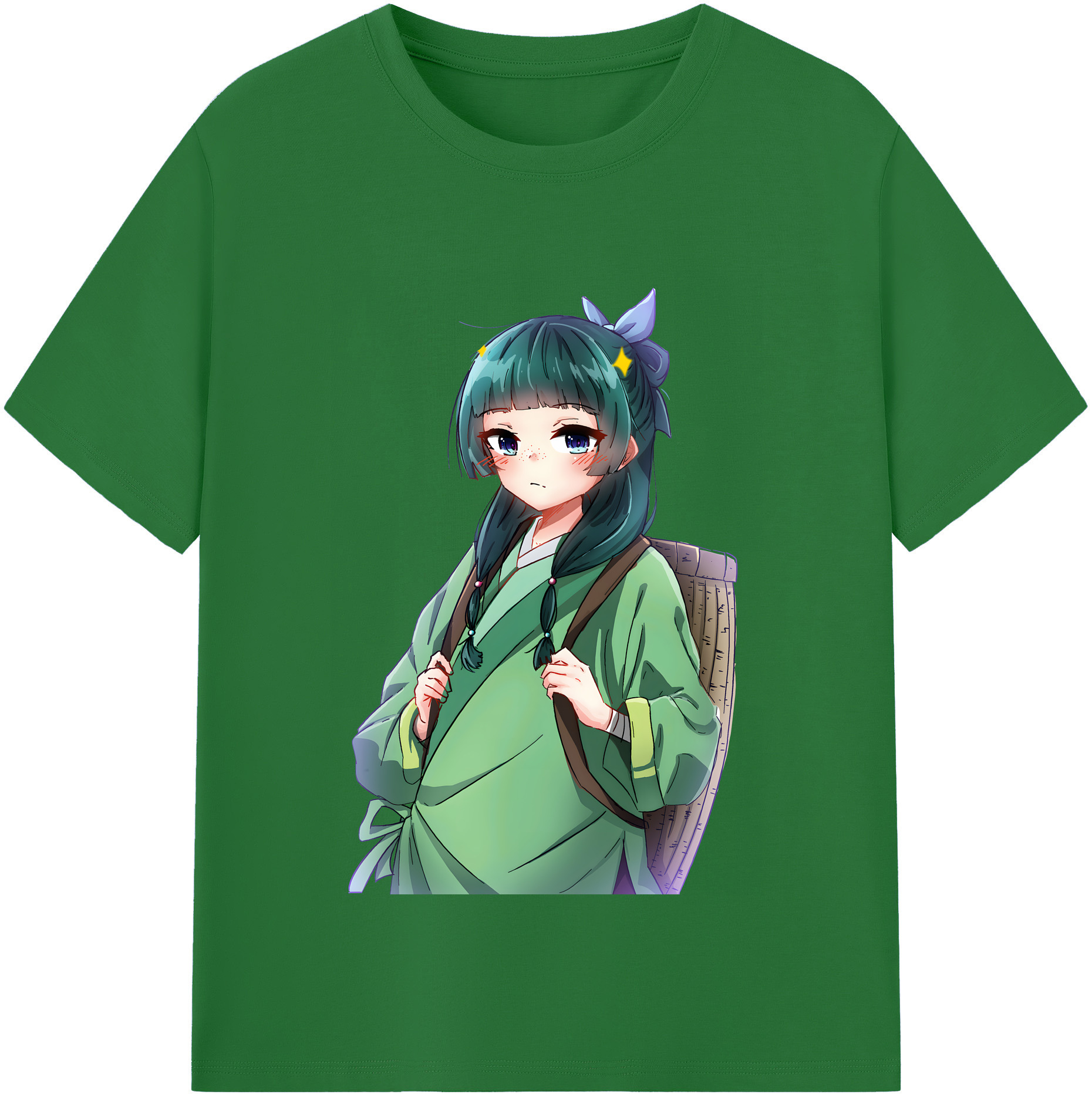 （画像用） 薬屋のひとりごと The Apothecary Diaries 綿100％半袖Tシャツ（フロントプリント）