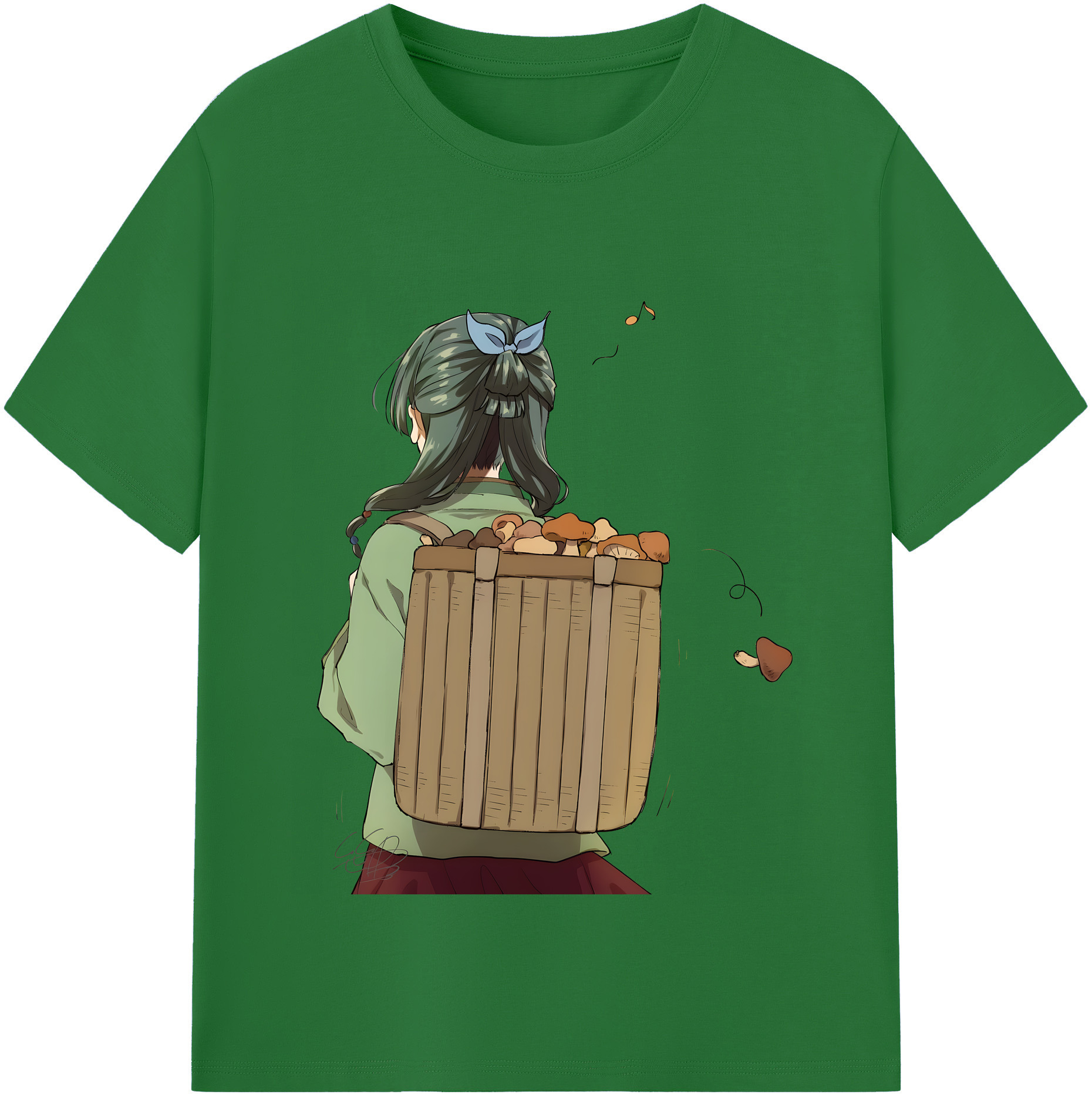 （画像用） 薬屋のひとりごと The Apothecary Diaries 綿100％半袖Tシャツ（フロントプリント）