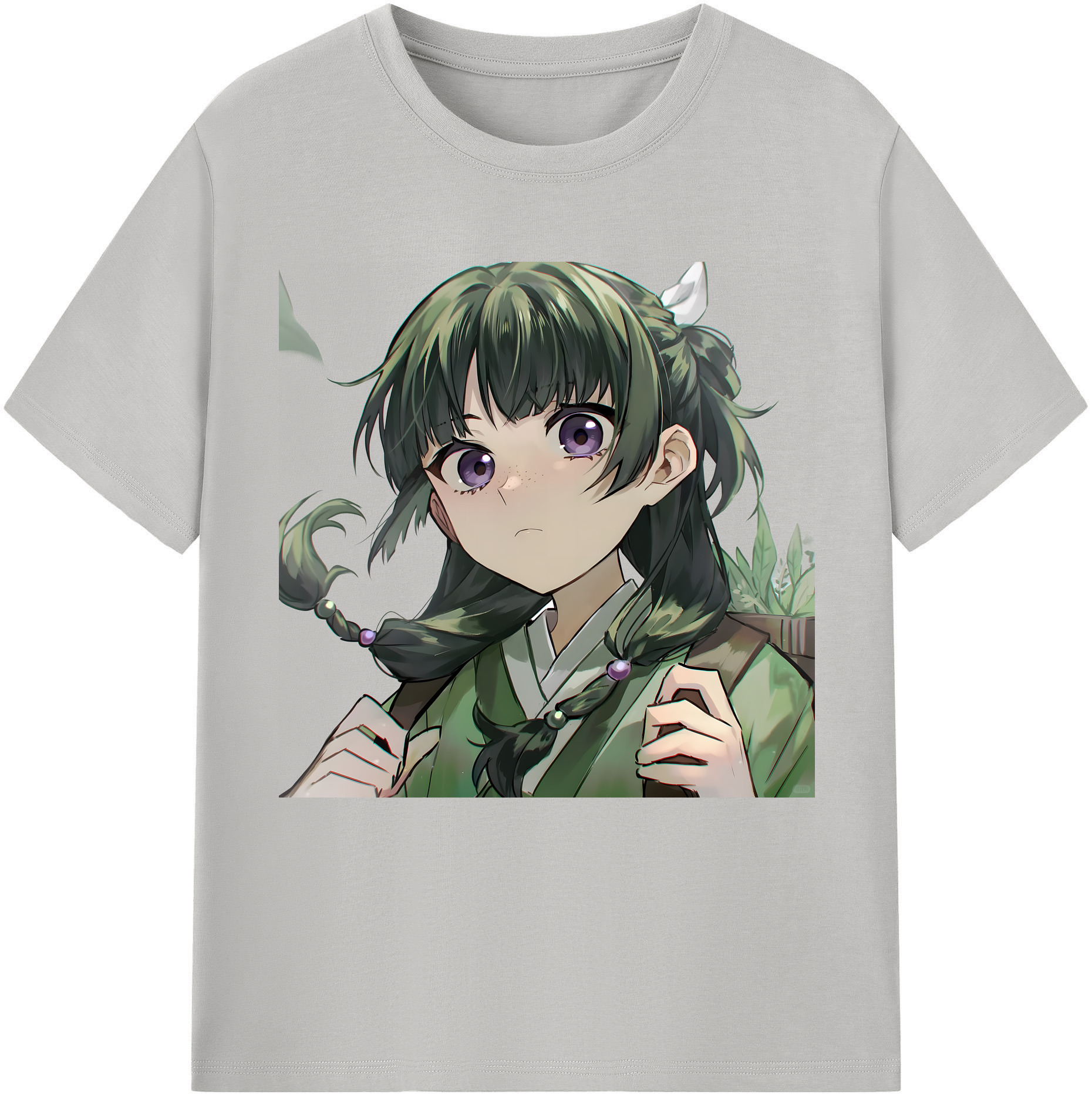 （画像用） 薬屋のひとりごと The Apothecary Diaries 綿100％半袖Tシャツ（フロントプリント）
