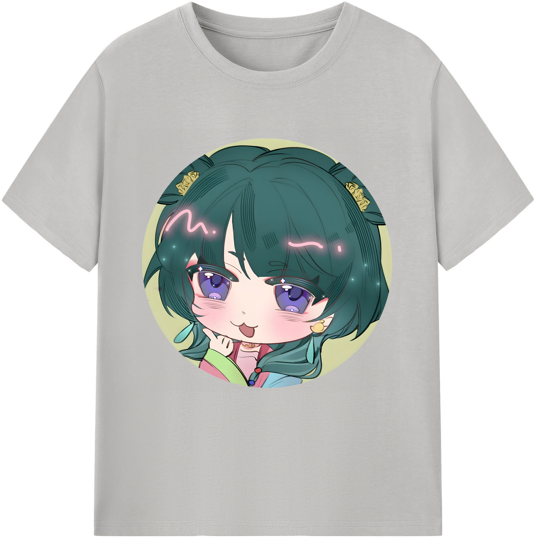 （画像用） 薬屋のひとりごと The Apothecary Diaries 綿100％半袖Tシャツ（フロントプリント）