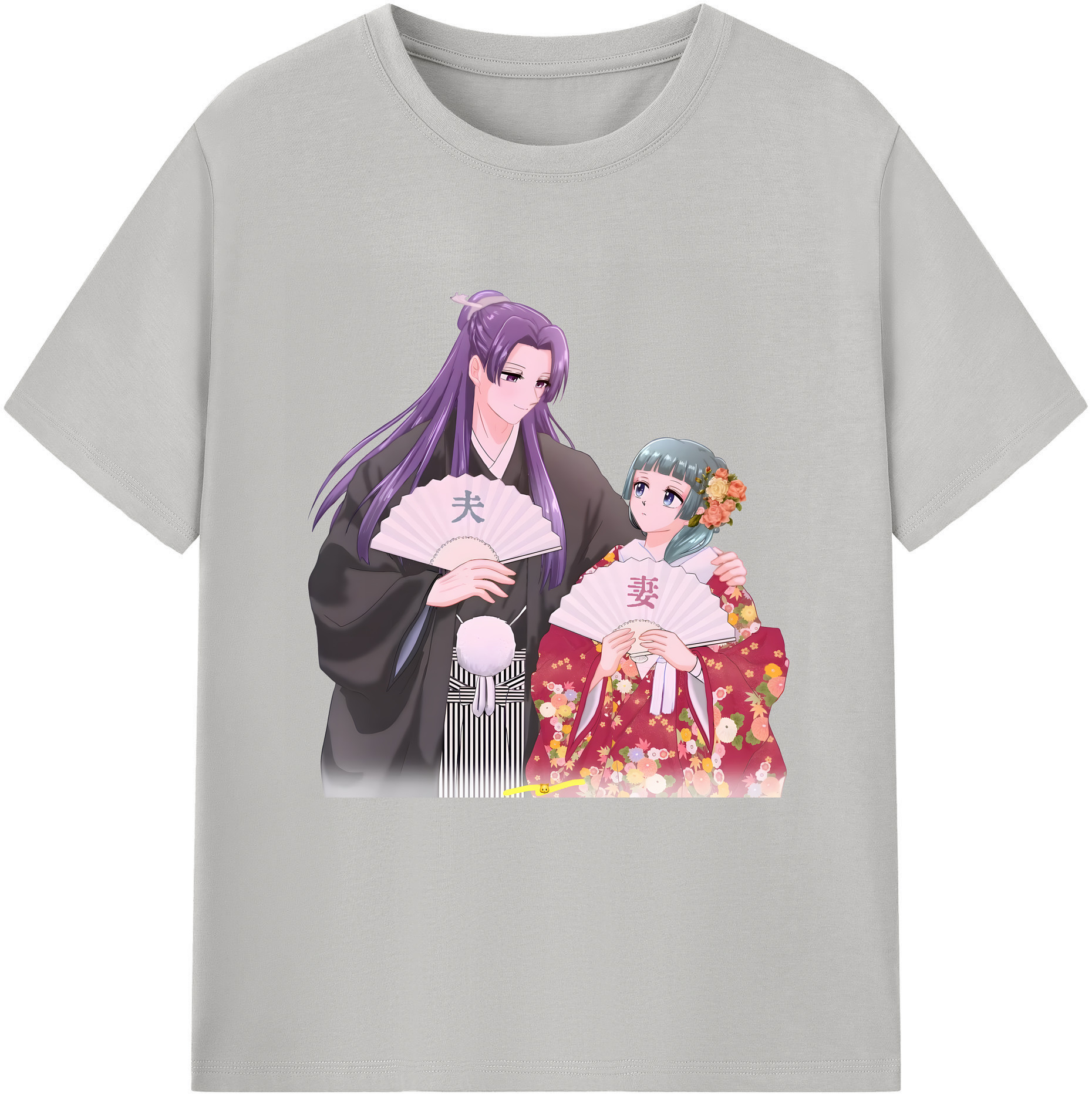 （画像用） 薬屋のひとりごと The Apothecary Diaries 綿100％半袖Tシャツ（フロントプリント）