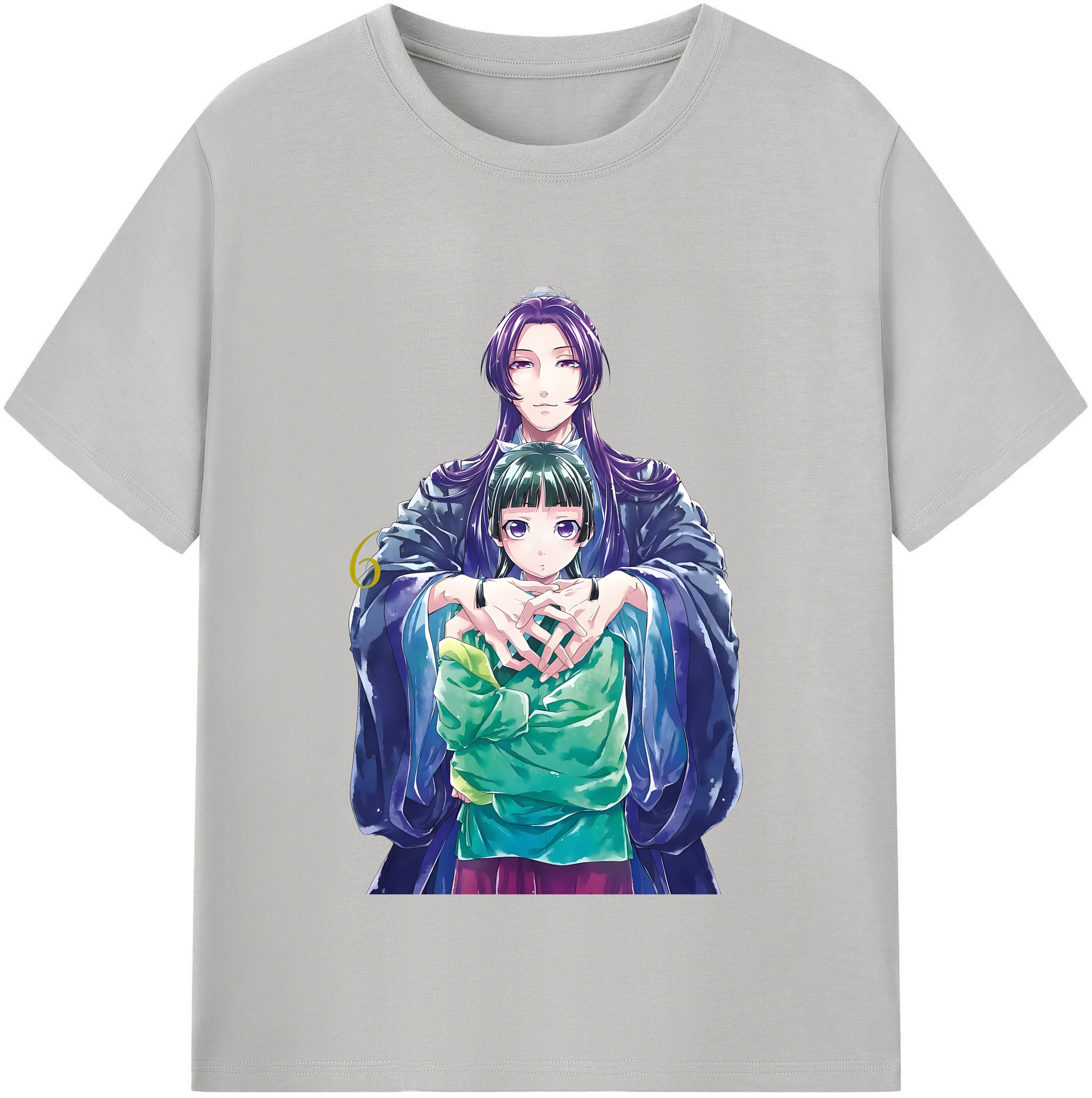 （画像用） 薬屋のひとりごと The Apothecary Diaries 綿100％半袖Tシャツ（フロントプリント）