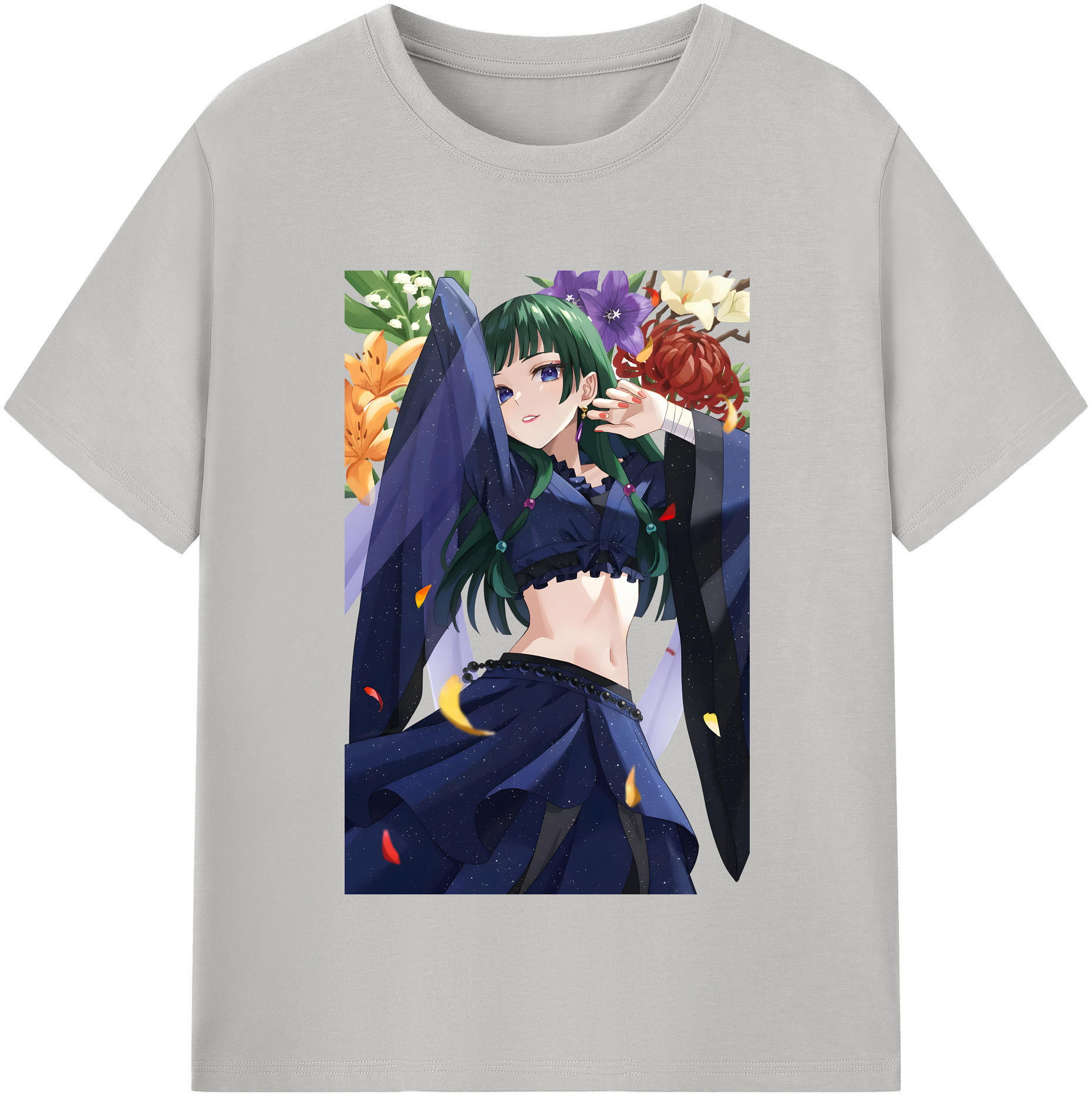 （画像用） 薬屋のひとりごと The Apothecary Diaries 綿100％半袖Tシャツ（フロントプリント）