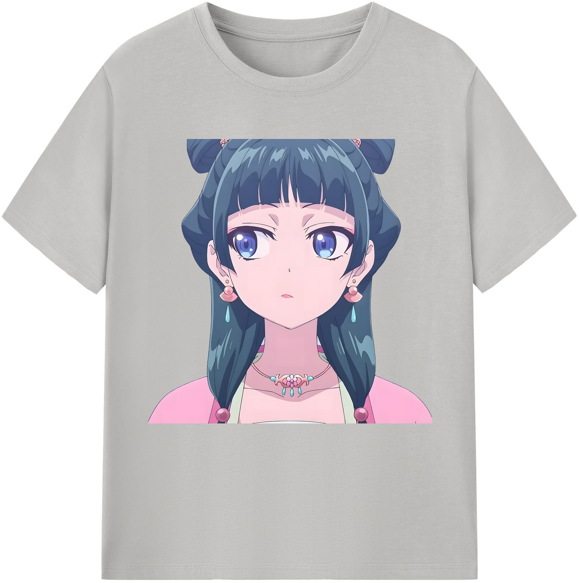 （画像用） 薬屋のひとりごと The Apothecary Diaries 綿100％半袖Tシャツ（フロントプリント）