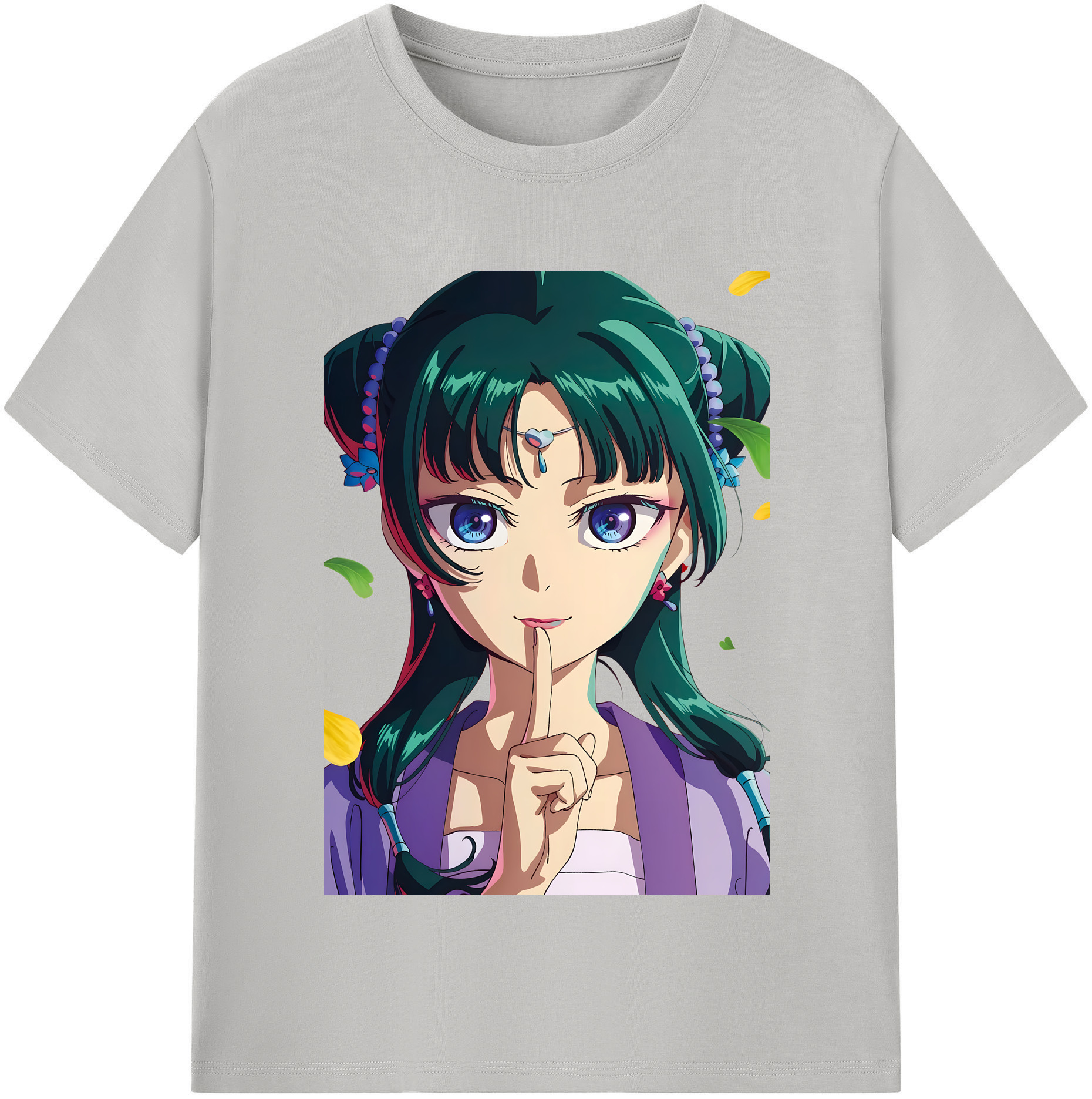 （画像用） 薬屋のひとりごと The Apothecary Diaries 綿100％半袖Tシャツ（フロントプリント）