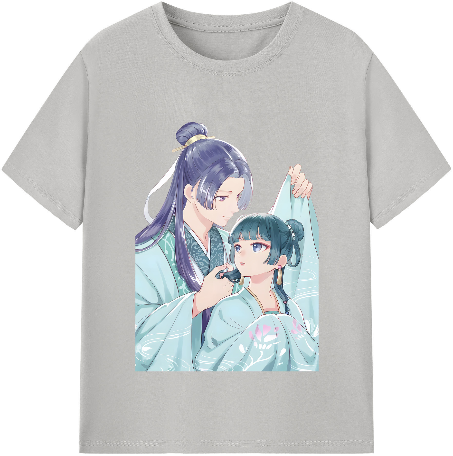 （画像用） 薬屋のひとりごと The Apothecary Diaries 綿100％半袖Tシャツ（フロントプリント）