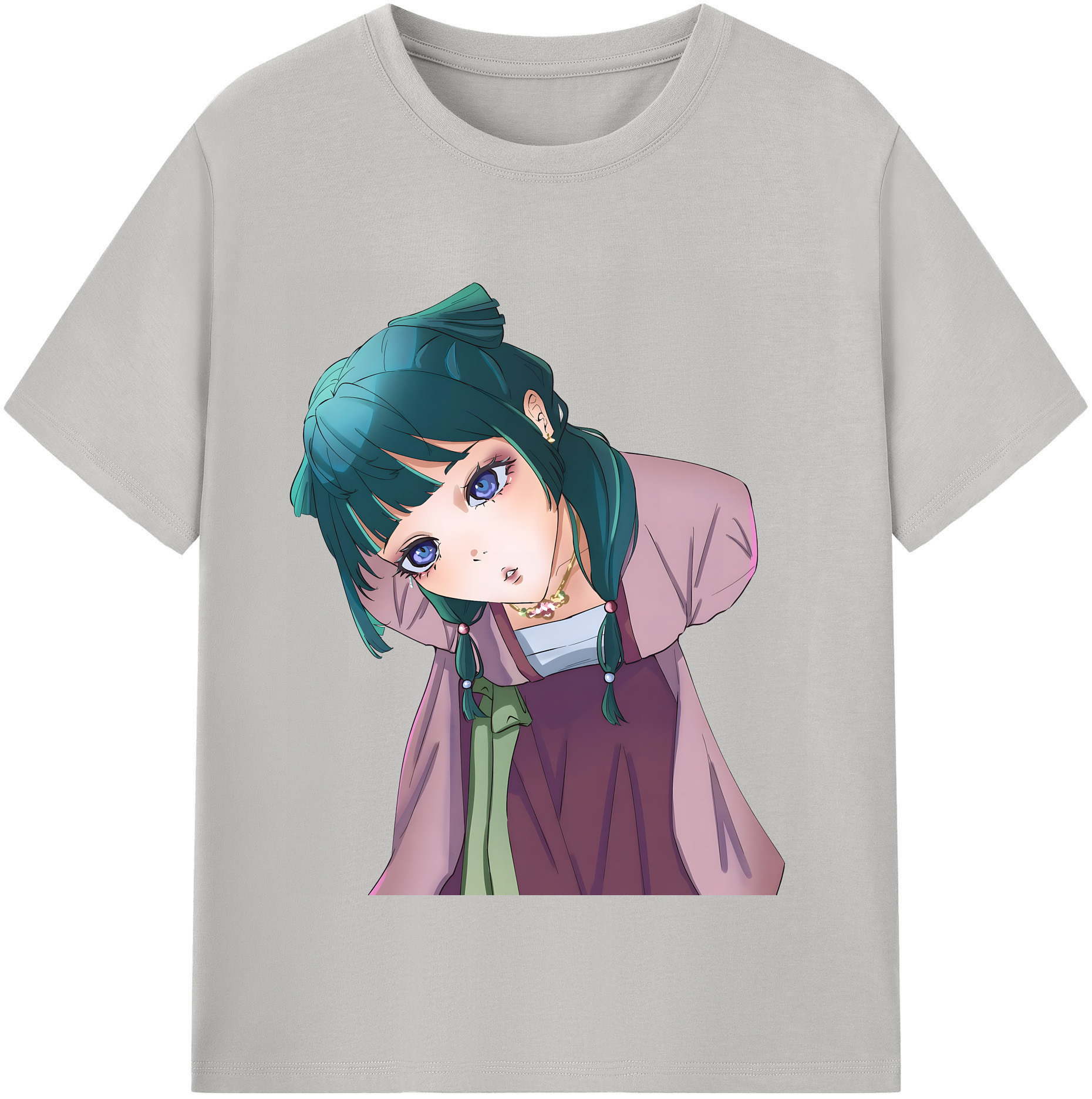 （画像用） 薬屋のひとりごと The Apothecary Diaries 綿100％半袖Tシャツ（フロントプリント）