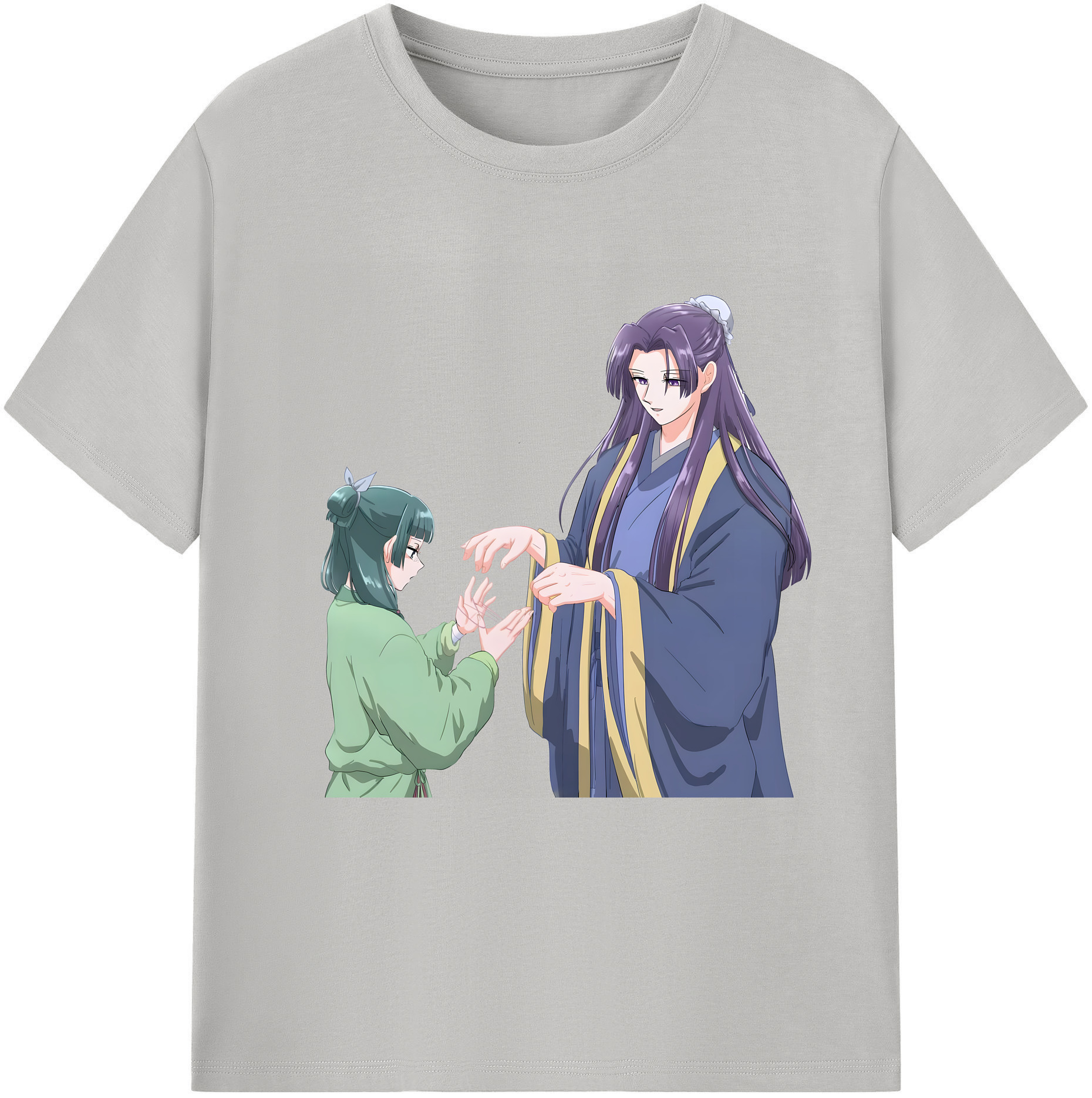 （画像用） 薬屋のひとりごと The Apothecary Diaries 綿100％半袖Tシャツ（フロントプリント）