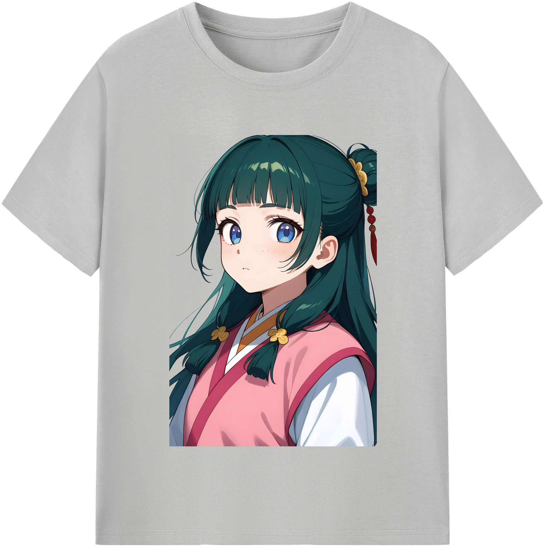 （画像用） 薬屋のひとりごと The Apothecary Diaries 綿100％半袖Tシャツ（フロントプリント）