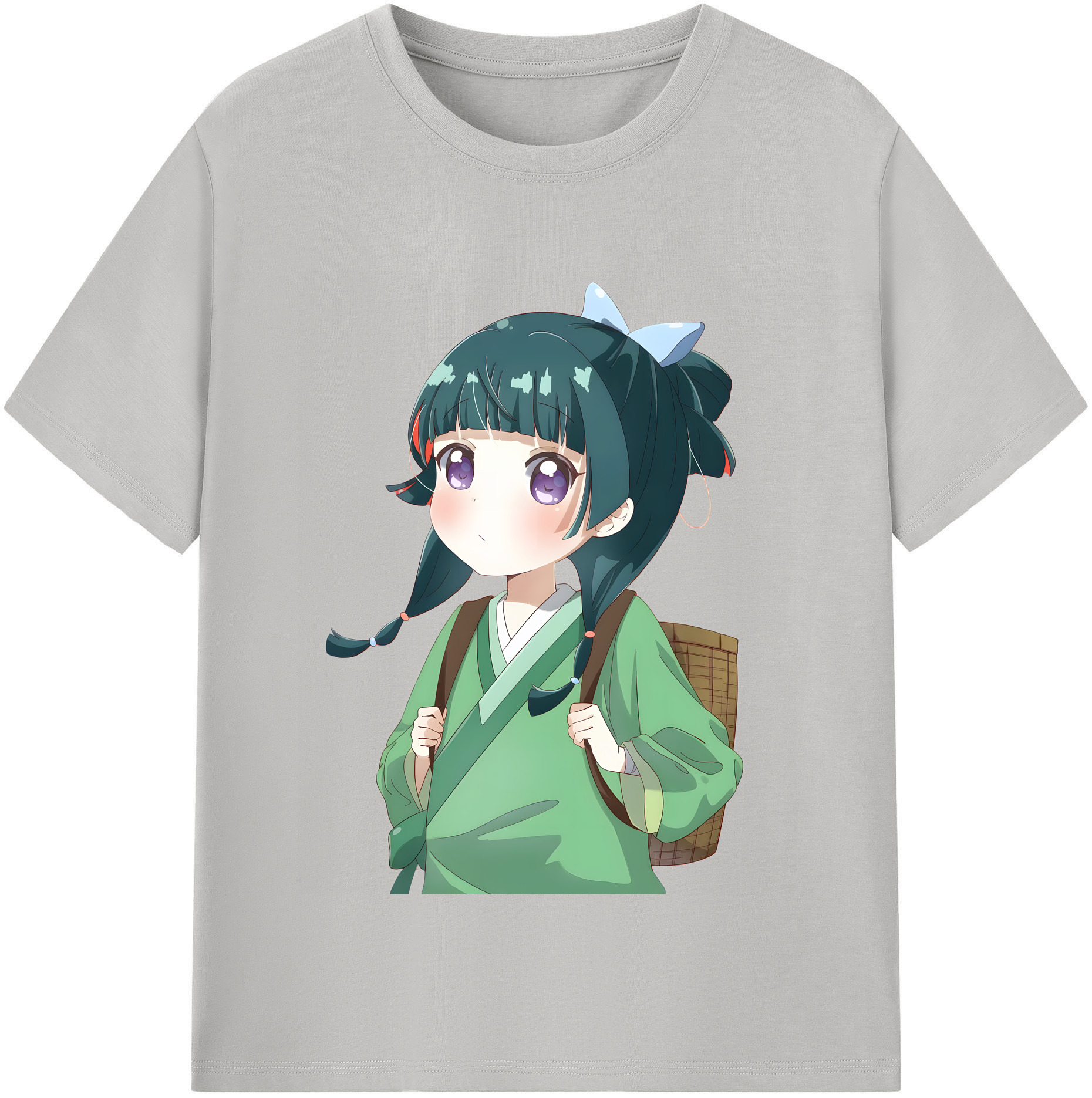 （画像用） 薬屋のひとりごと The Apothecary Diaries 綿100％半袖Tシャツ（フロントプリント）