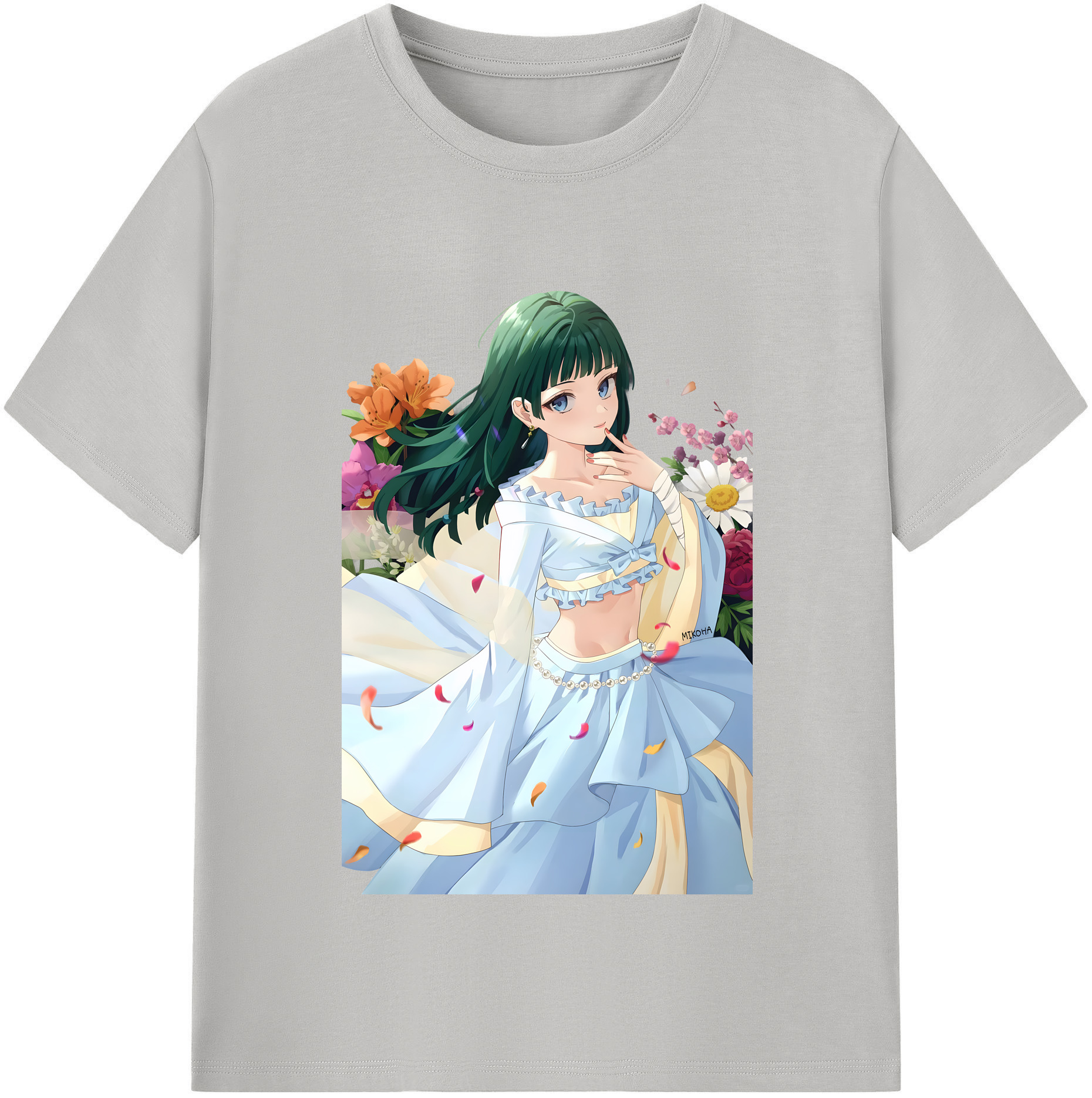 （画像用） 薬屋のひとりごと The Apothecary Diaries 綿100％半袖Tシャツ（フロントプリント）