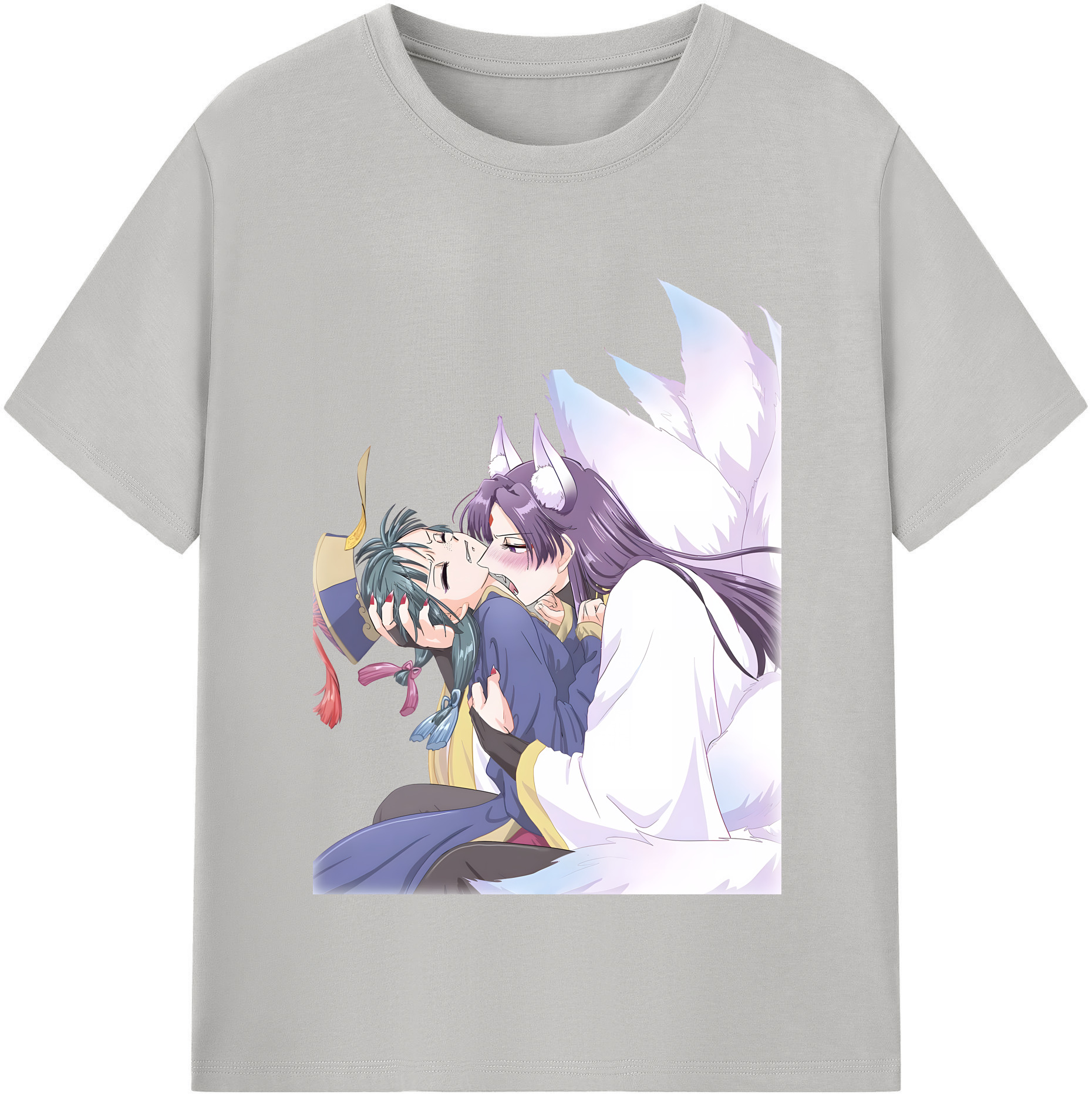 （画像用） 薬屋のひとりごと The Apothecary Diaries 綿100％半袖Tシャツ（フロントプリント）