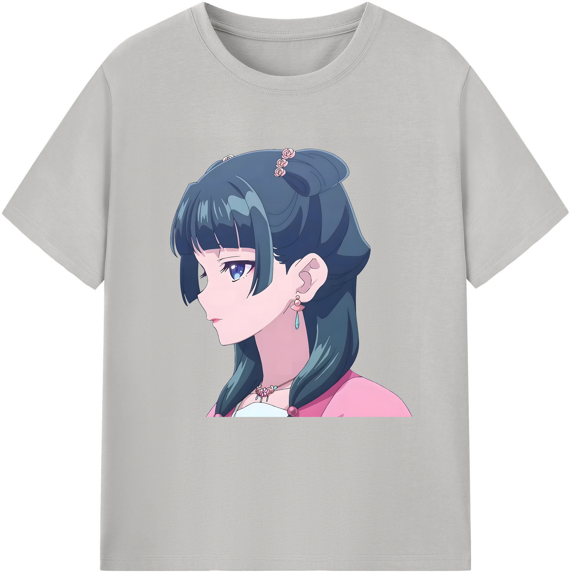 （画像用） 薬屋のひとりごと The Apothecary Diaries 綿100％半袖Tシャツ（フロントプリント）