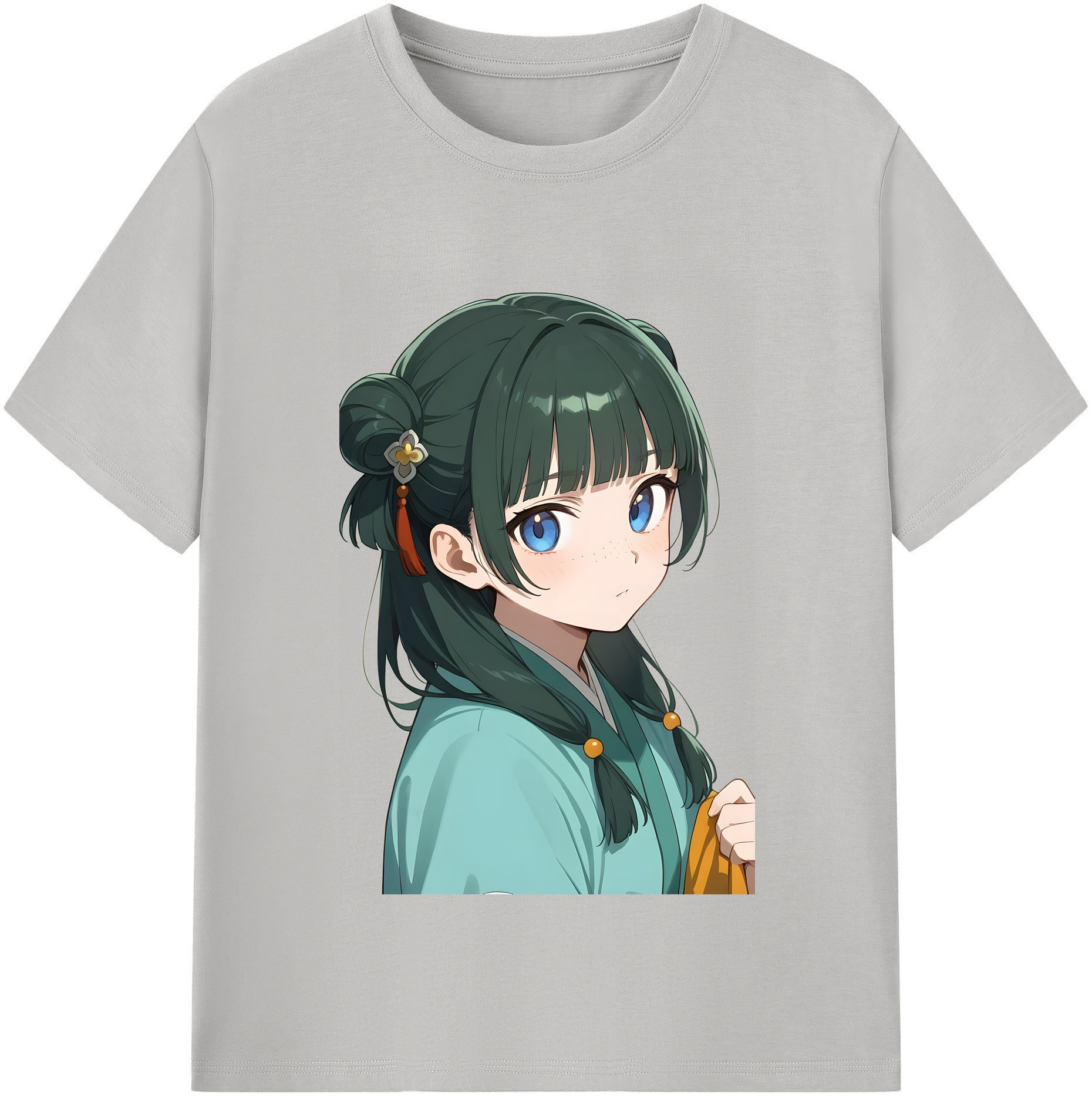 （画像用） 薬屋のひとりごと The Apothecary Diaries 綿100％半袖Tシャツ（フロントプリント）