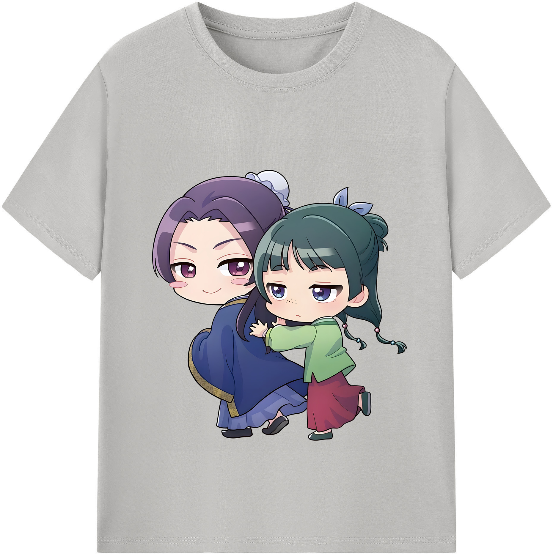 （画像用） 薬屋のひとりごと The Apothecary Diaries 綿100％半袖Tシャツ（フロントプリント）