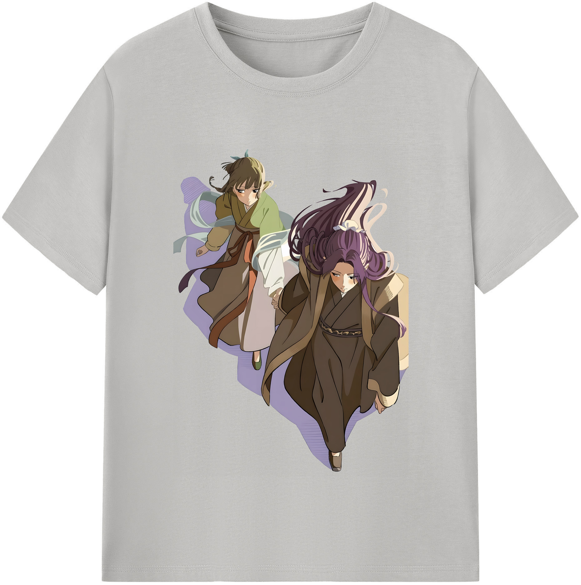 （画像用） 薬屋のひとりごと The Apothecary Diaries 綿100％半袖Tシャツ（フロントプリント）