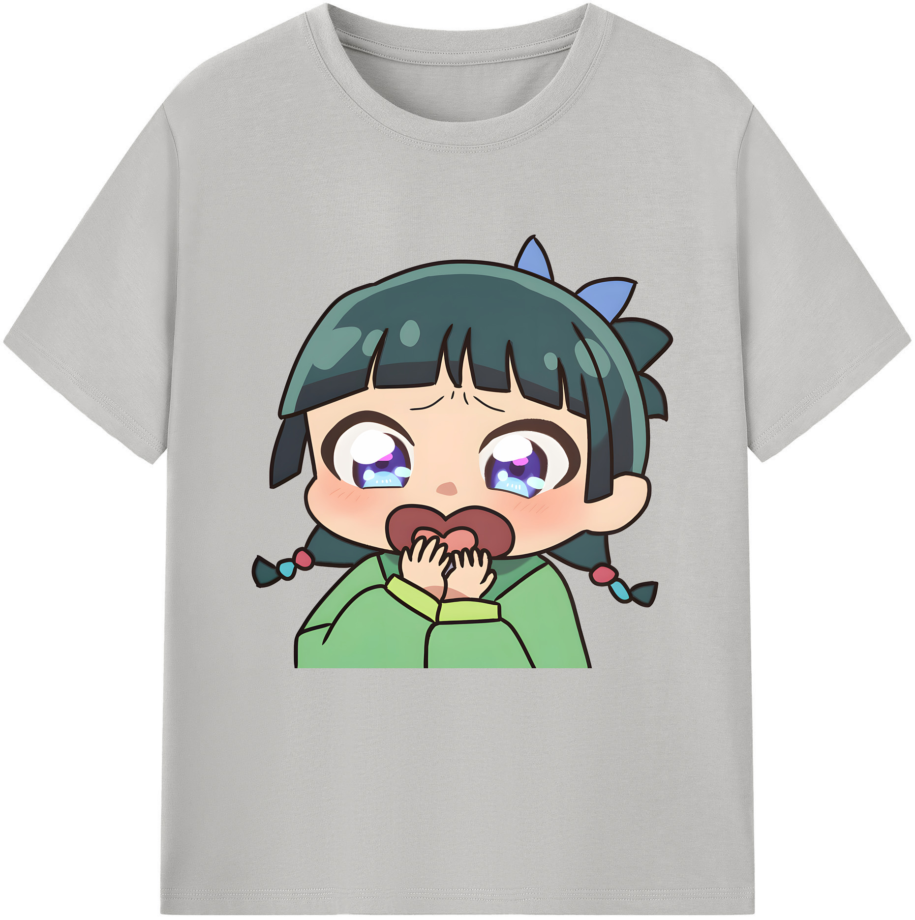 （画像用） 薬屋のひとりごと The Apothecary Diaries 綿100％半袖Tシャツ（フロントプリント）