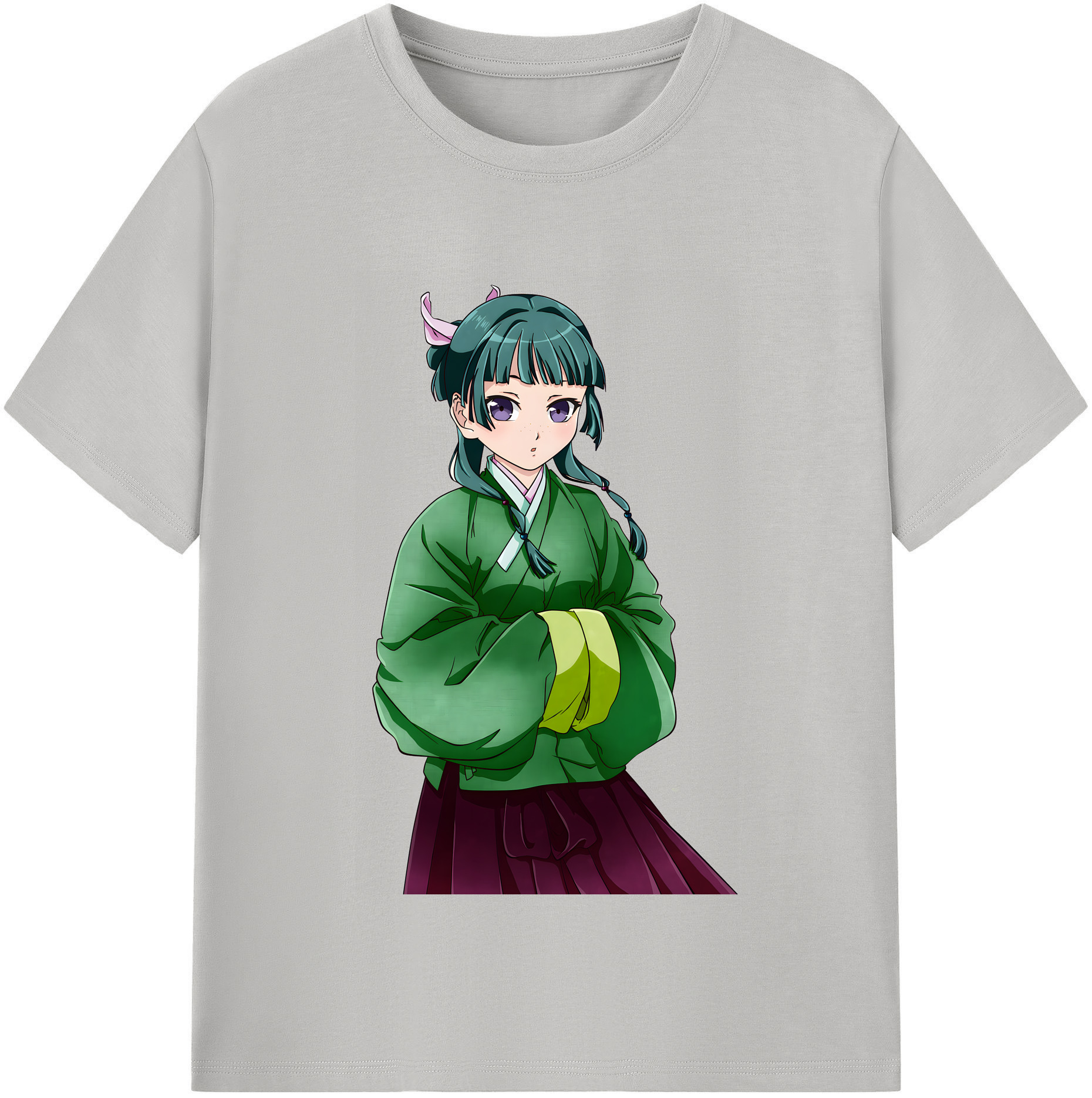 （画像用） 薬屋のひとりごと The Apothecary Diaries 綿100％半袖Tシャツ（フロントプリント）