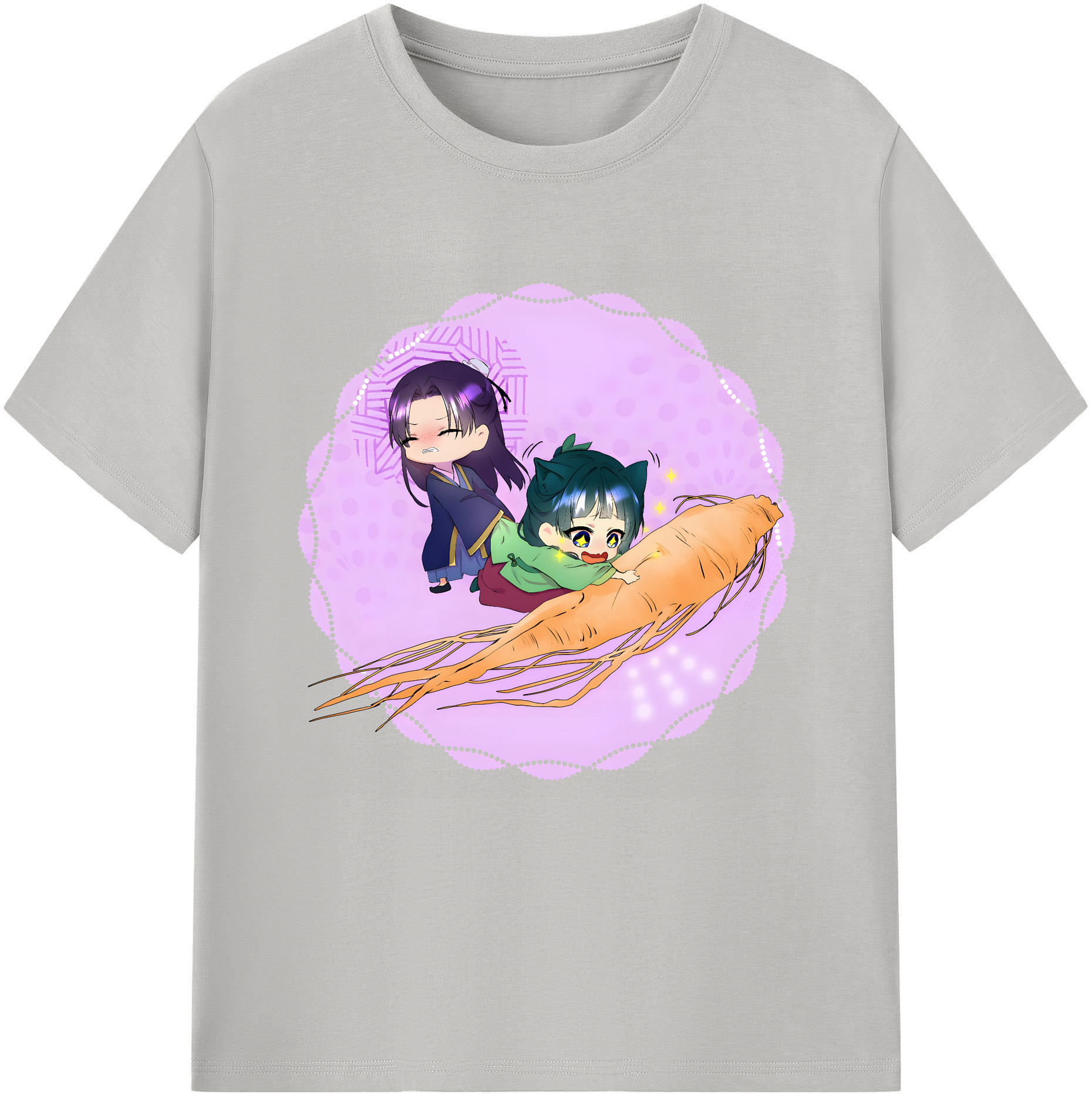 （画像用） 薬屋のひとりごと The Apothecary Diaries 綿100％半袖Tシャツ（フロントプリント）