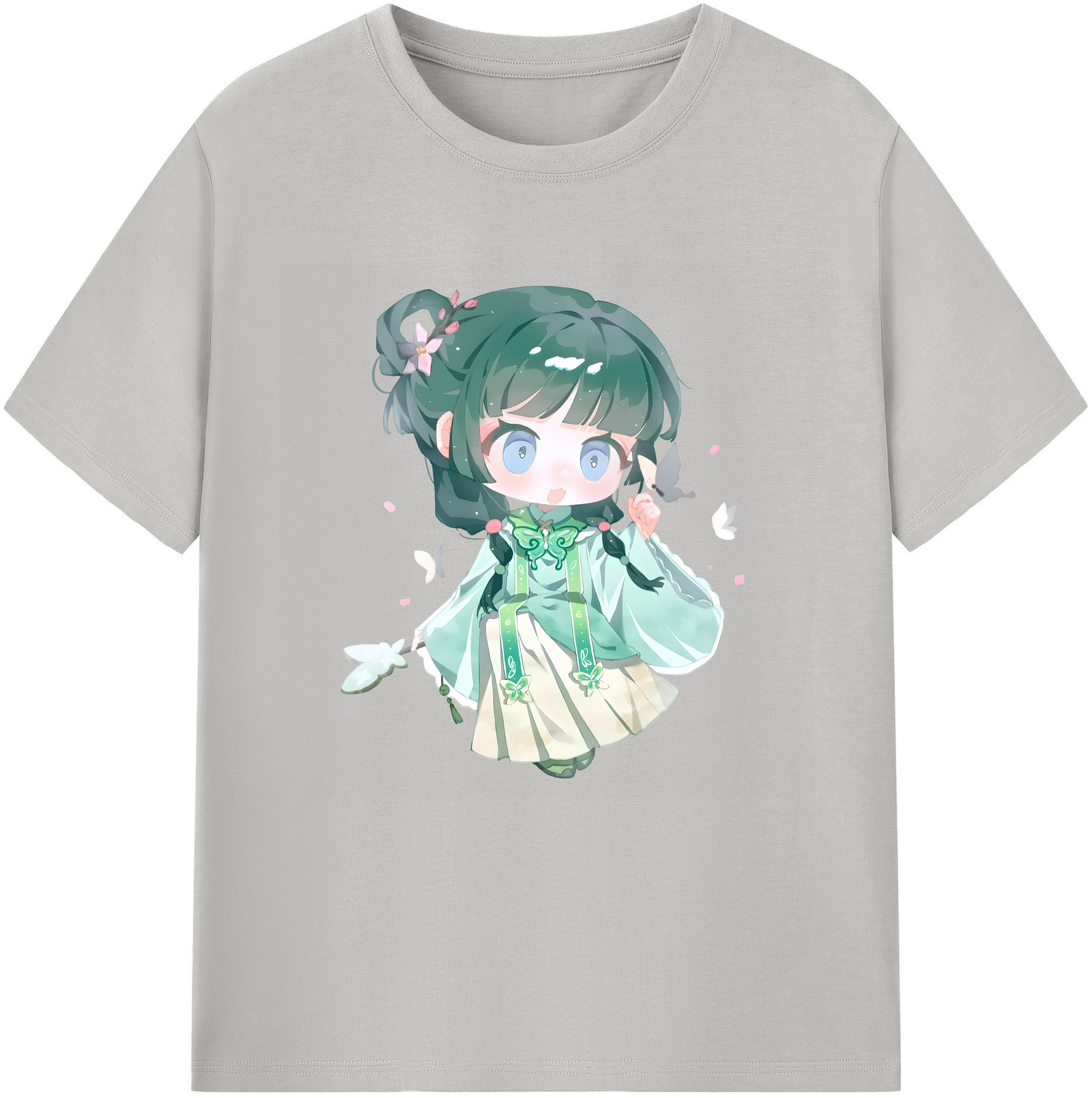 （画像用） 薬屋のひとりごと The Apothecary Diaries 綿100％半袖Tシャツ（フロントプリント）