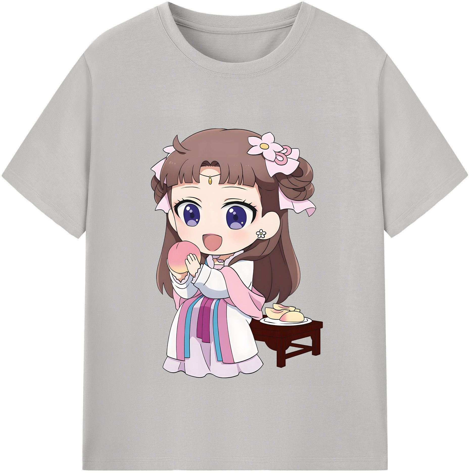 （画像用） 薬屋のひとりごと The Apothecary Diaries 綿100％半袖Tシャツ（フロントプリント）