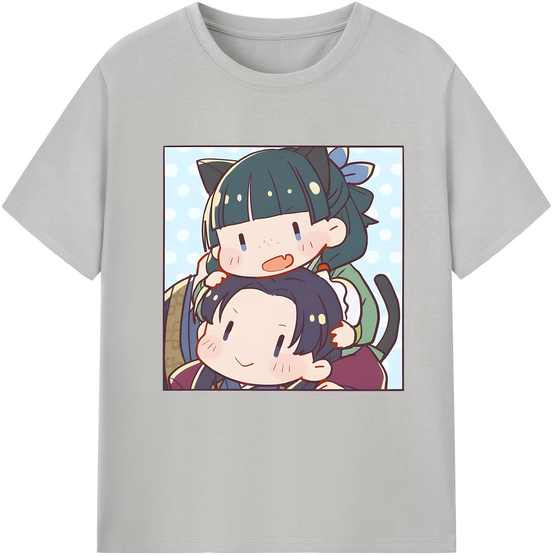 （画像用） 薬屋のひとりごと The Apothecary Diaries 綿100％半袖Tシャツ（フロントプリント）