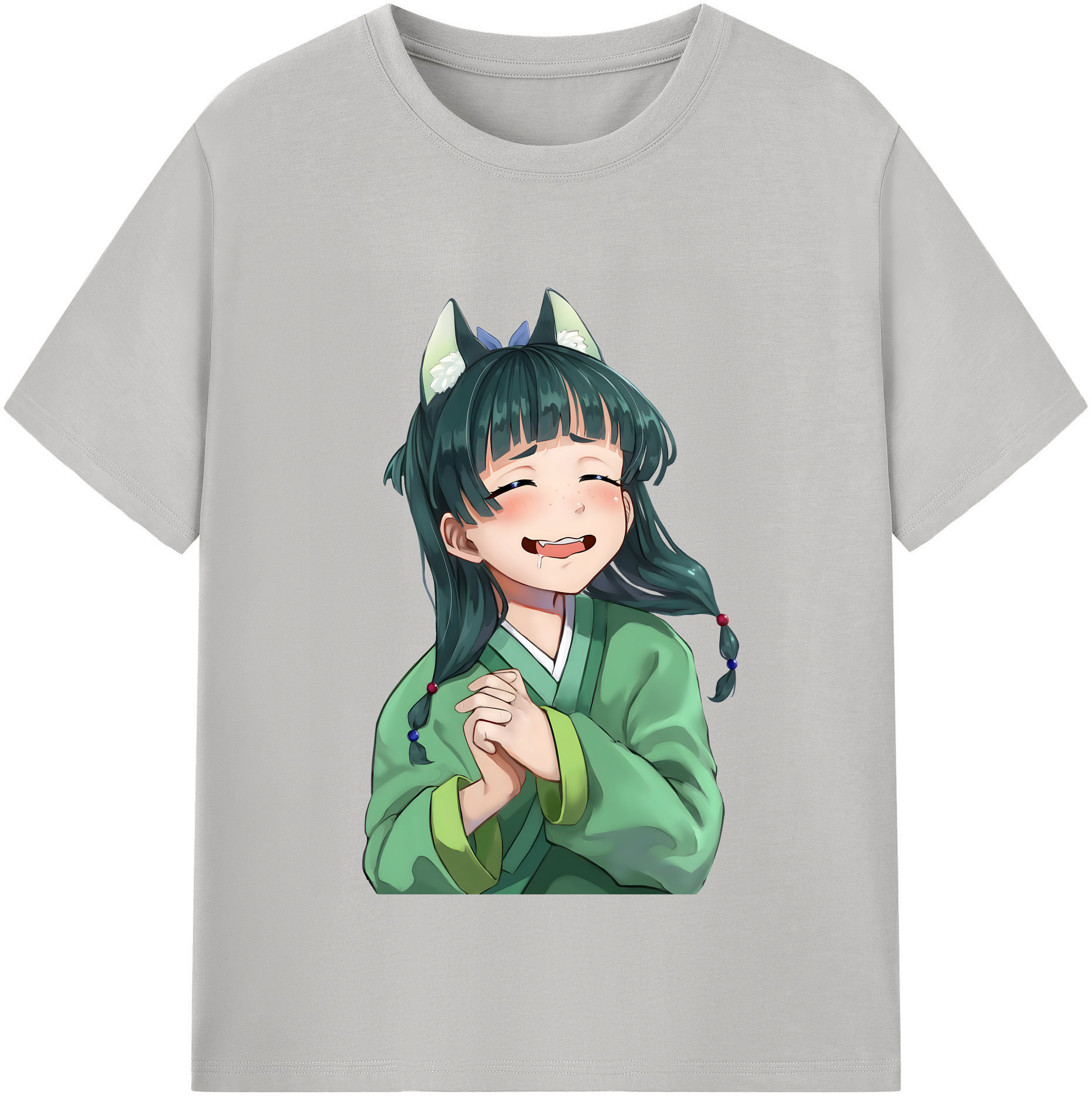 （画像用） 薬屋のひとりごと The Apothecary Diaries 綿100％半袖Tシャツ（フロントプリント）