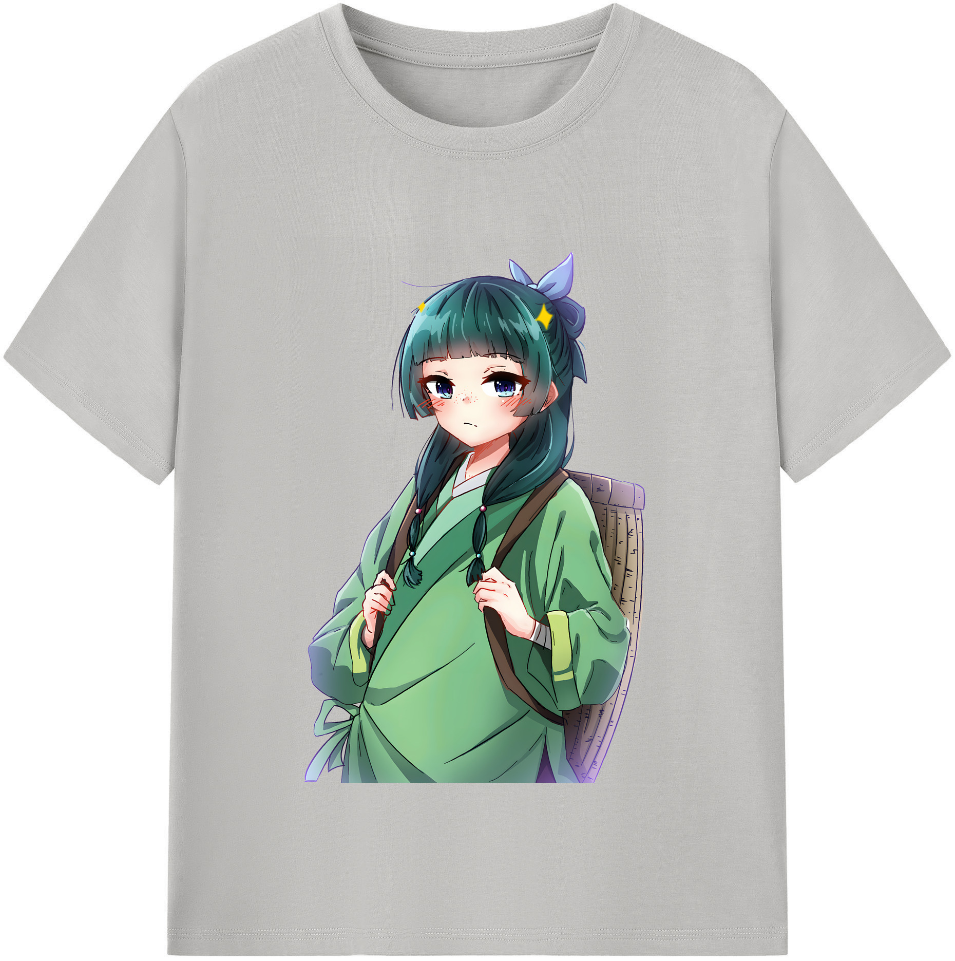 （画像用） 薬屋のひとりごと The Apothecary Diaries 綿100％半袖Tシャツ（フロントプリント）